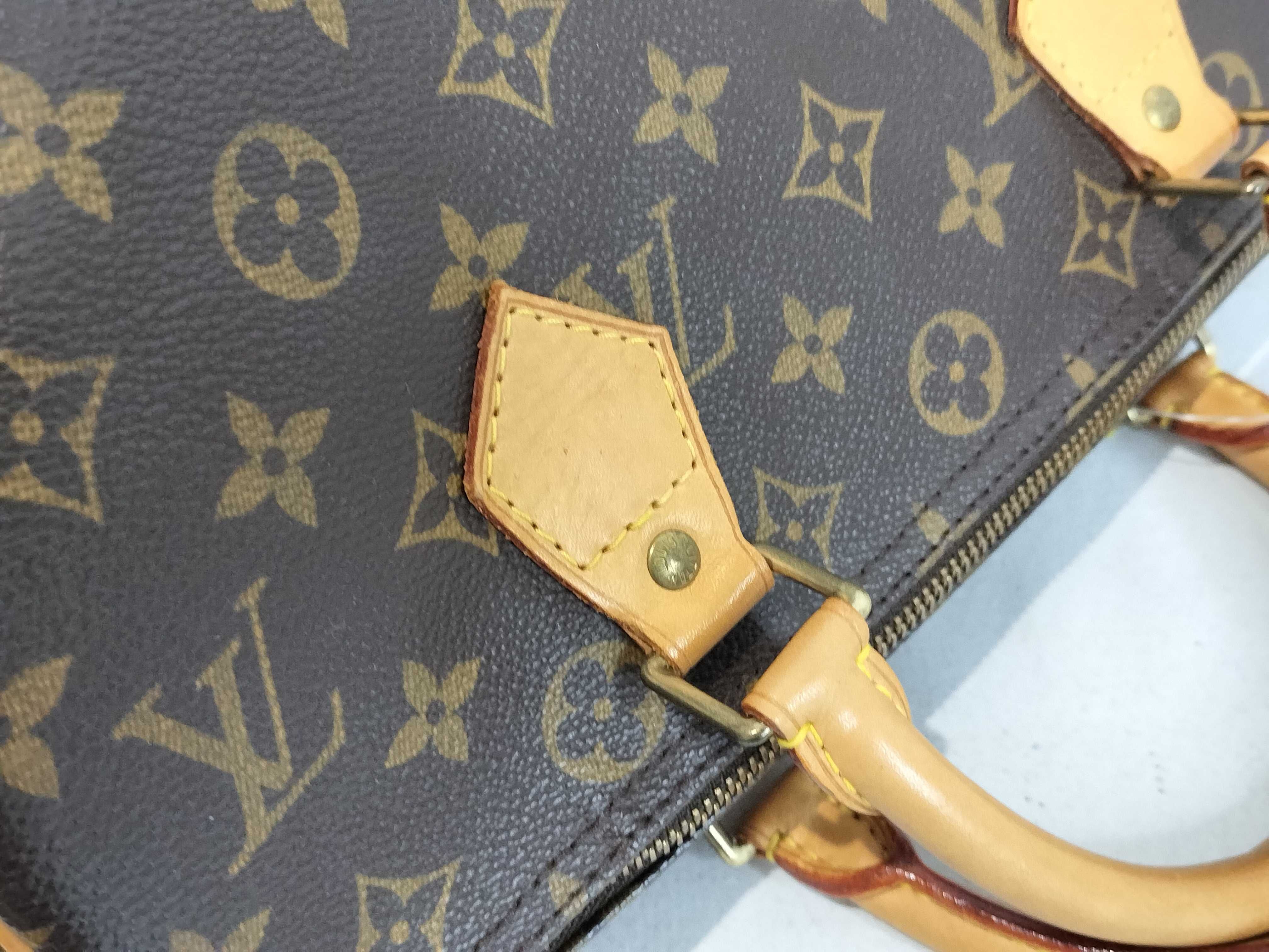 Monogram Speedy 30 Handbag with Padlock — view 5