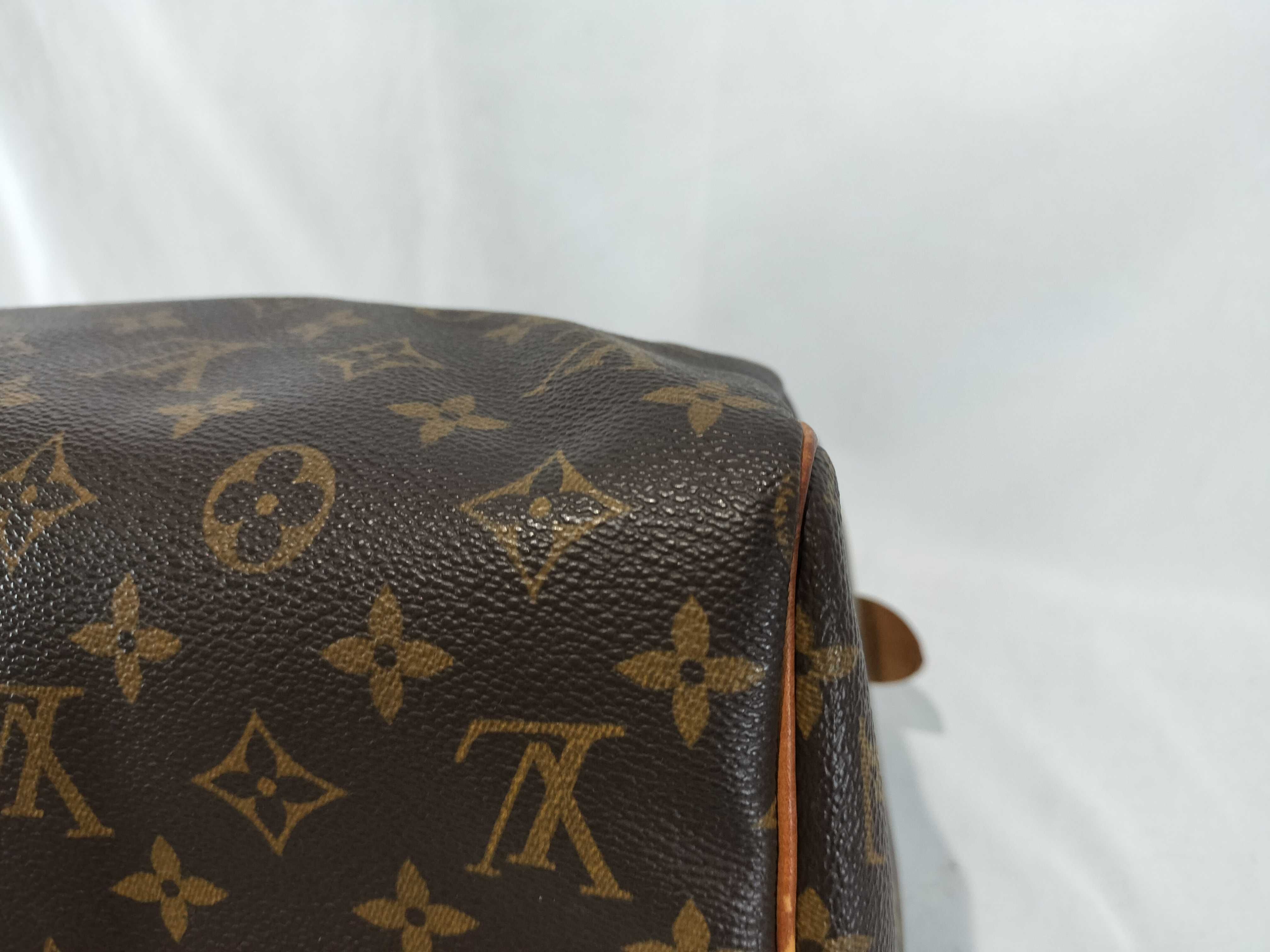 Monogram Speedy 30 Handbag with Padlock — view 6