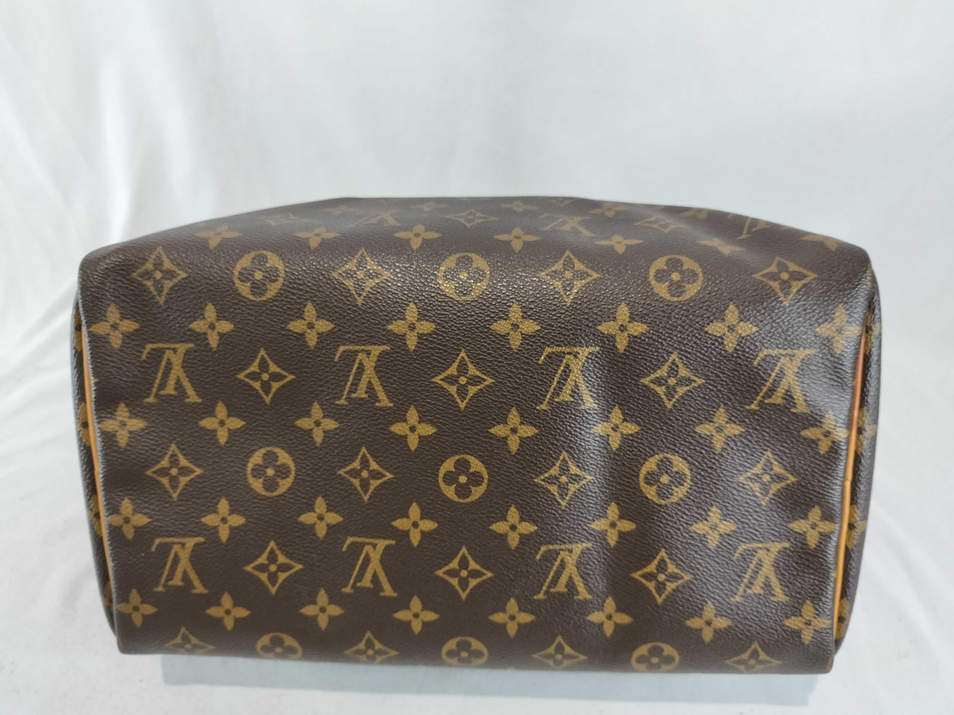 Monogram Speedy 30 Handbag with Padlock — view 7