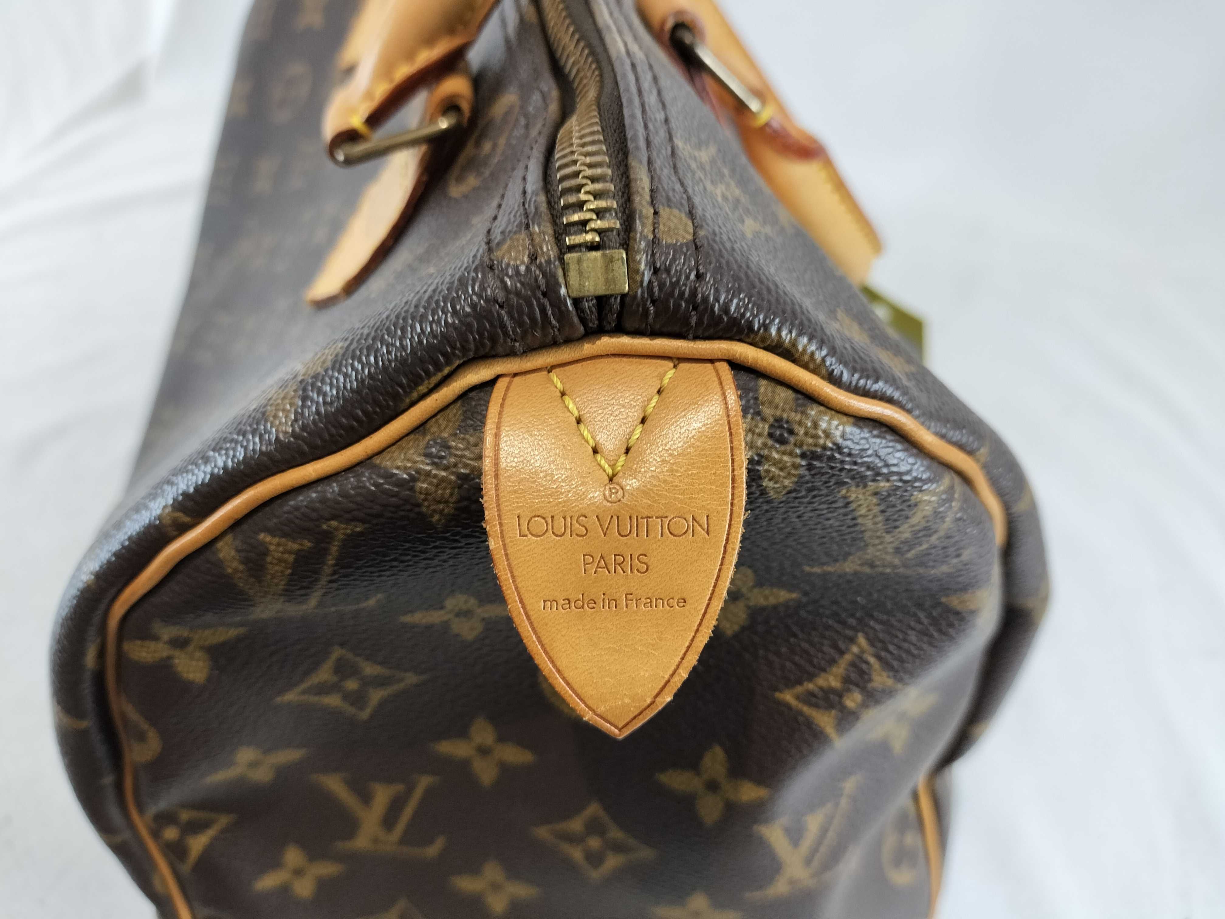 Monogram Speedy 30 Handbag with Padlock — view 8