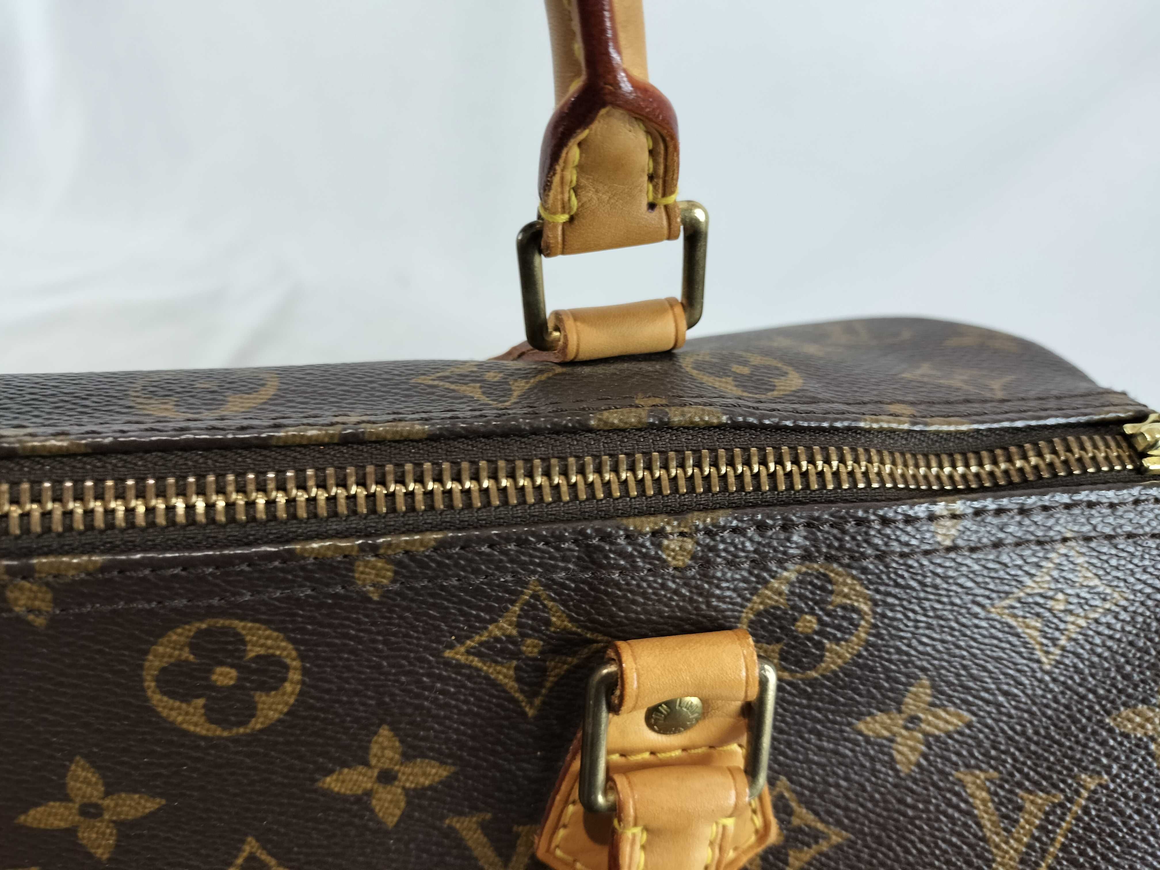 Monogram Speedy 30 Handbag with Padlock — view 9