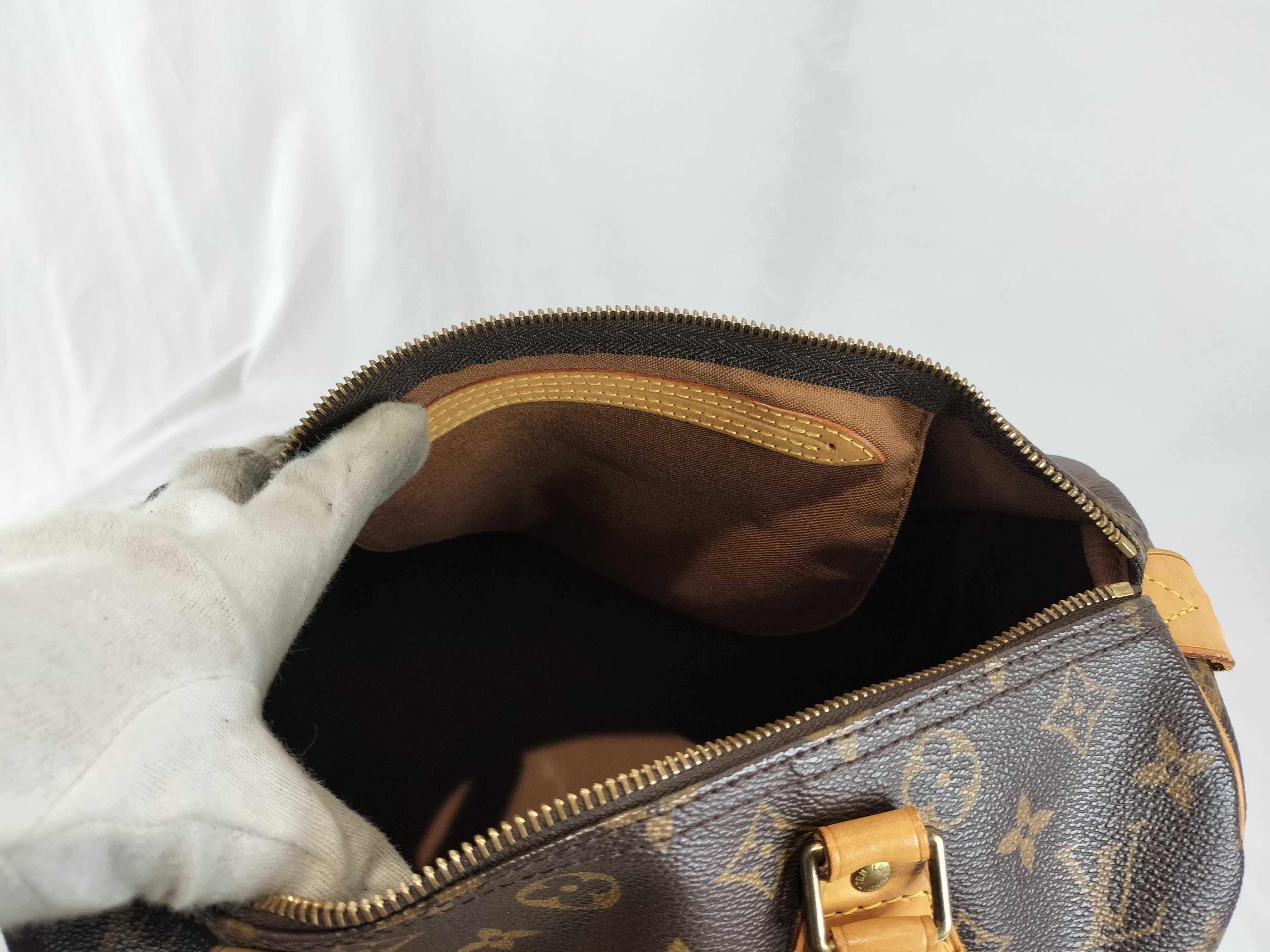 Monogram Speedy 30 Handbag with Padlock — view 10