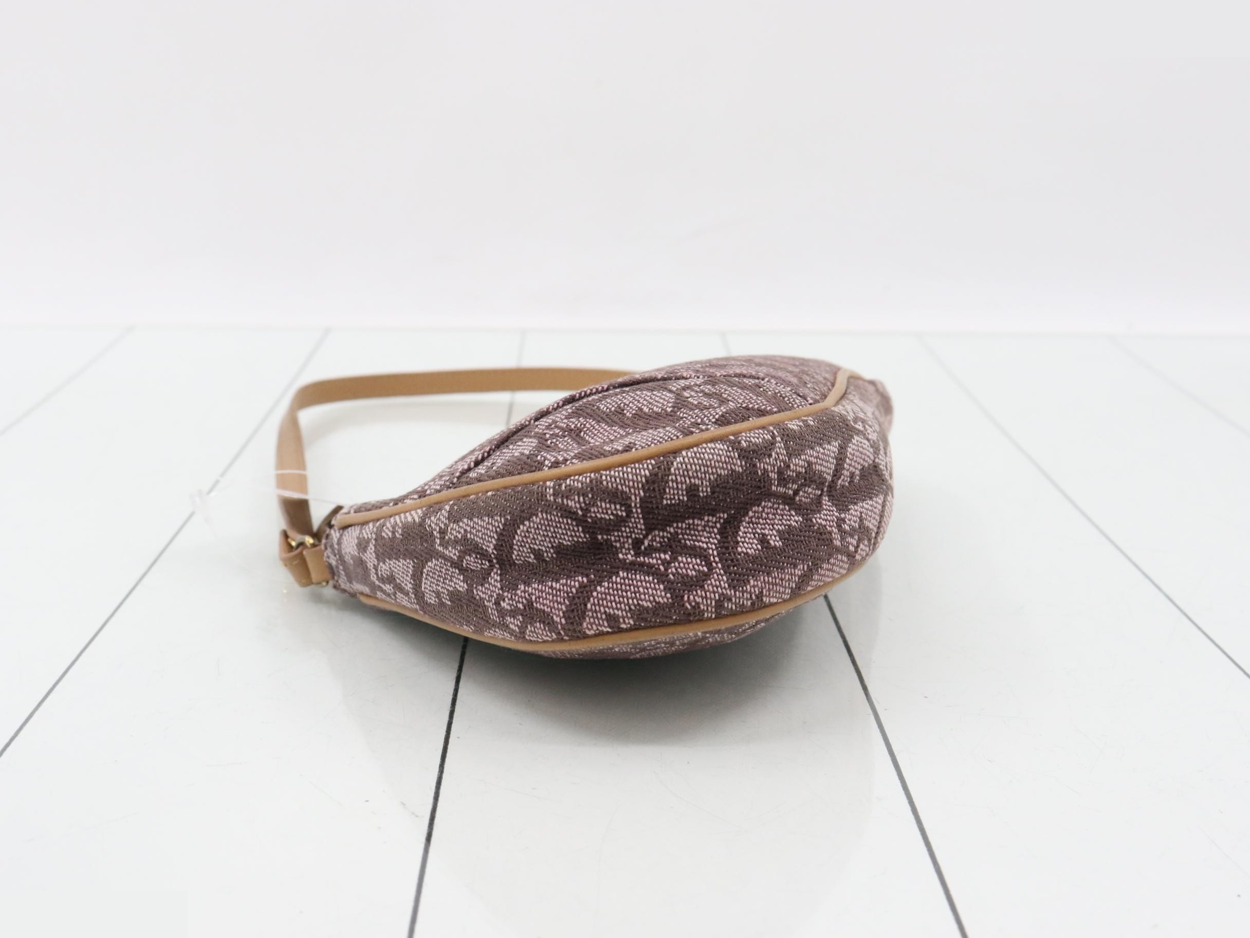 Trotter Saddle Handbag Pouch Brown — view 5