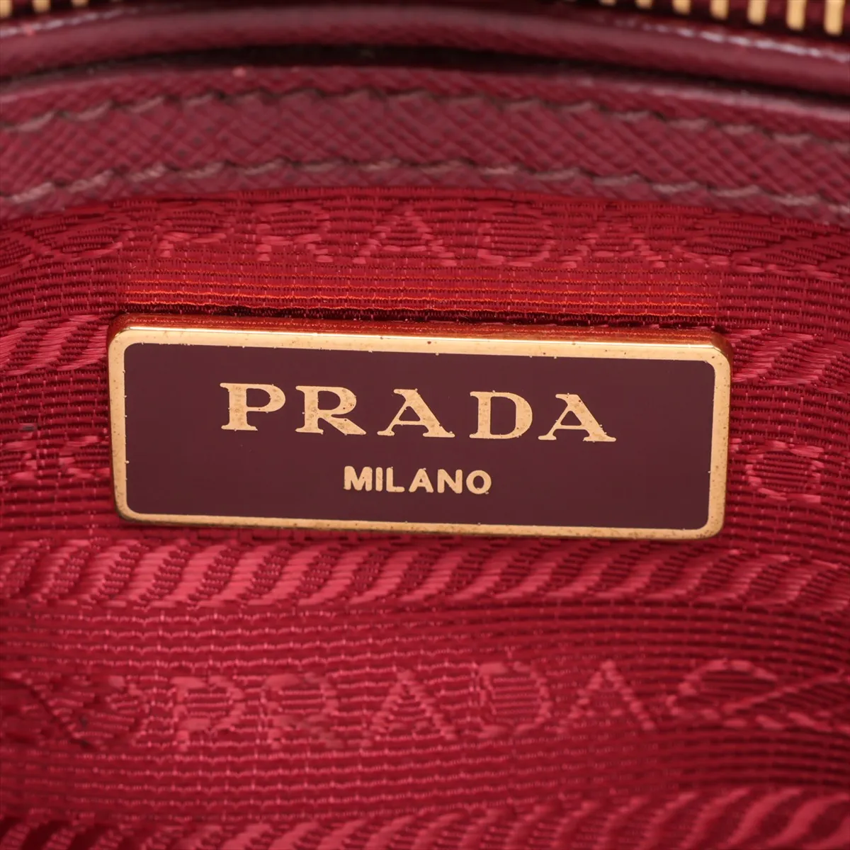 Saffiano Lux Galleria Leather 2-Way Handbag, Bordeaux — view 13