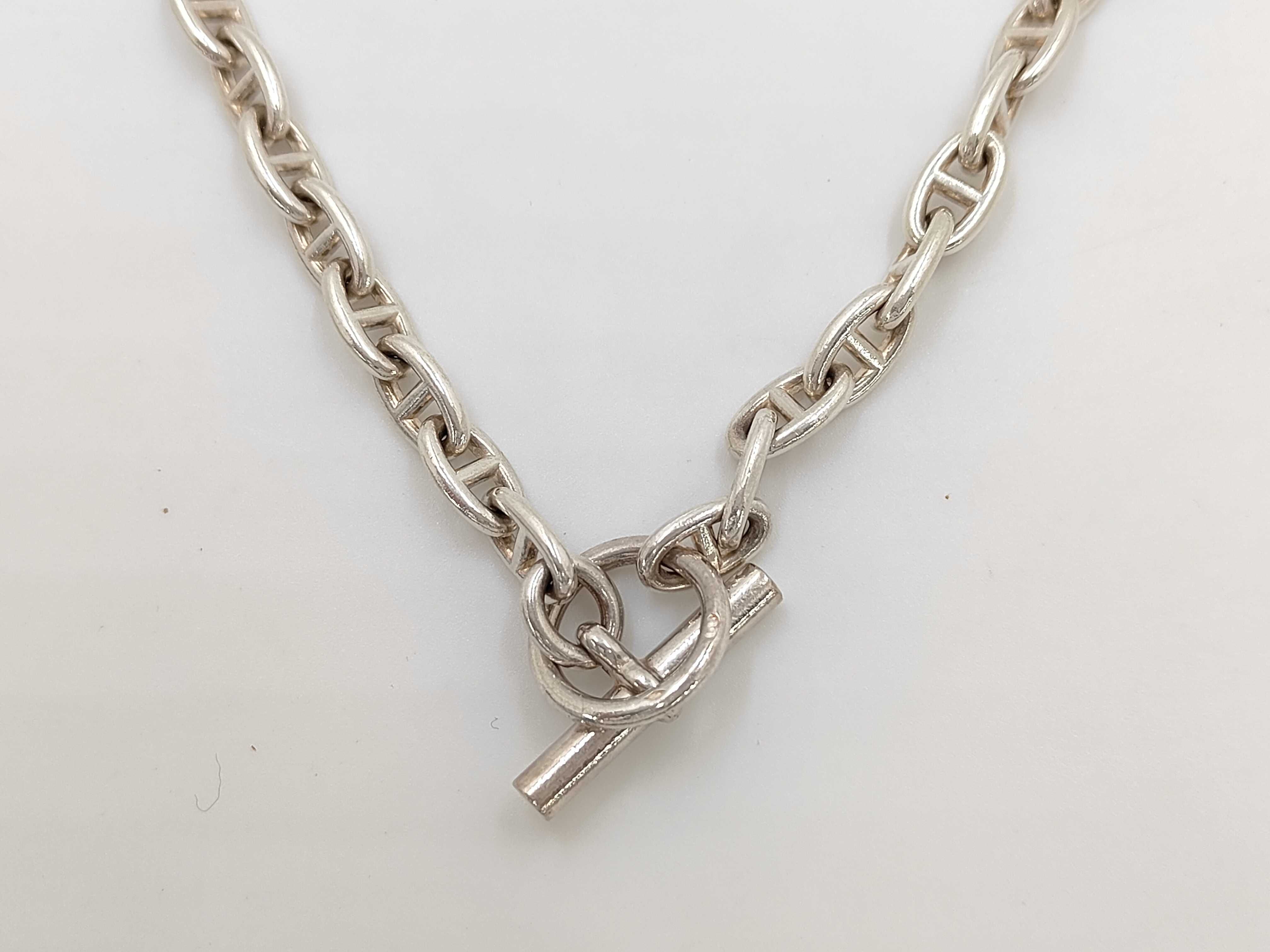 Chaine d'Ancre PM necklace, Margiela era, vintage, SV925, weight 73.7g. — view 2