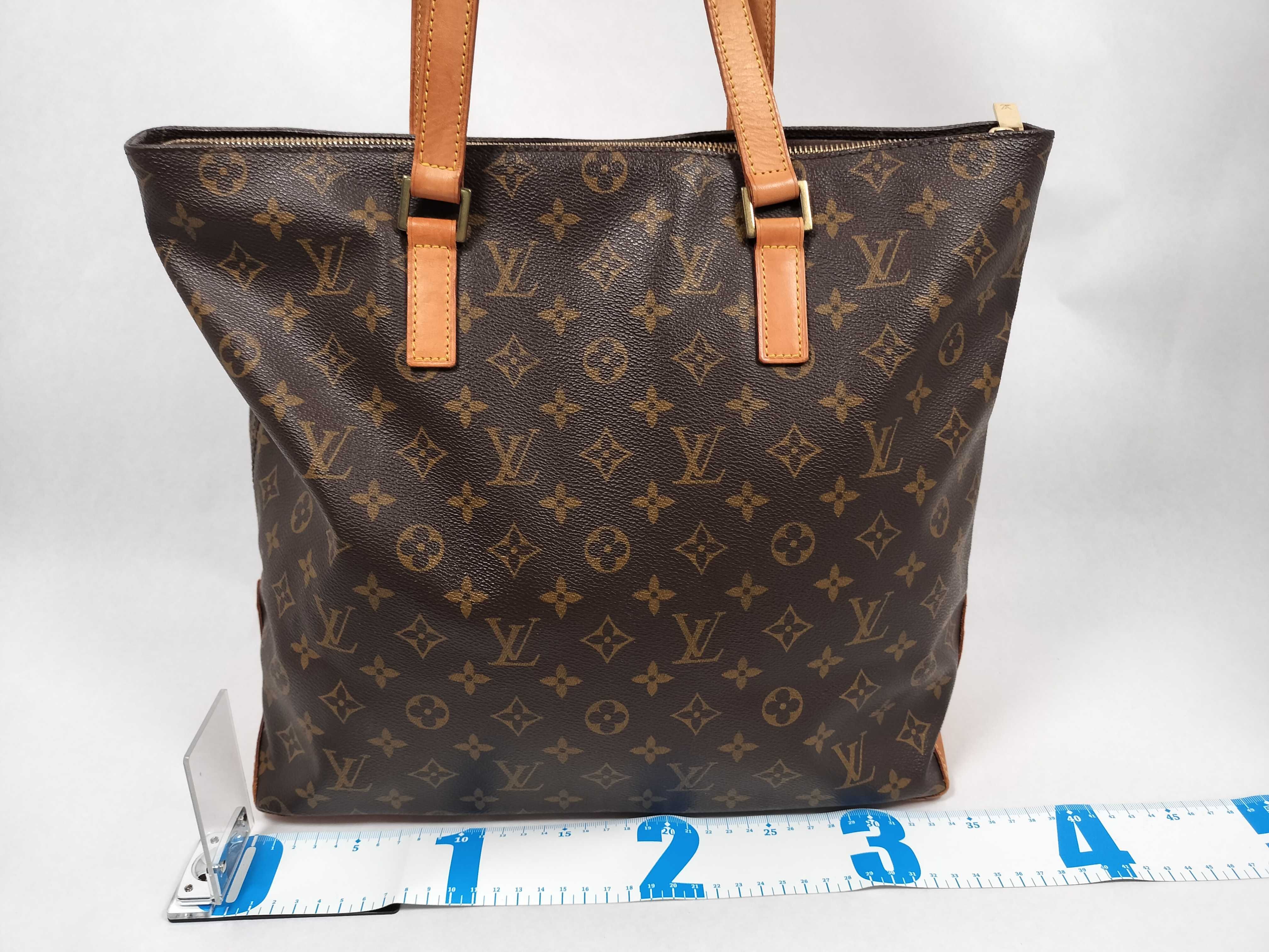 Monogram Cabas Mezzo M51151 TH0012 Brown Tote Bag — view 2