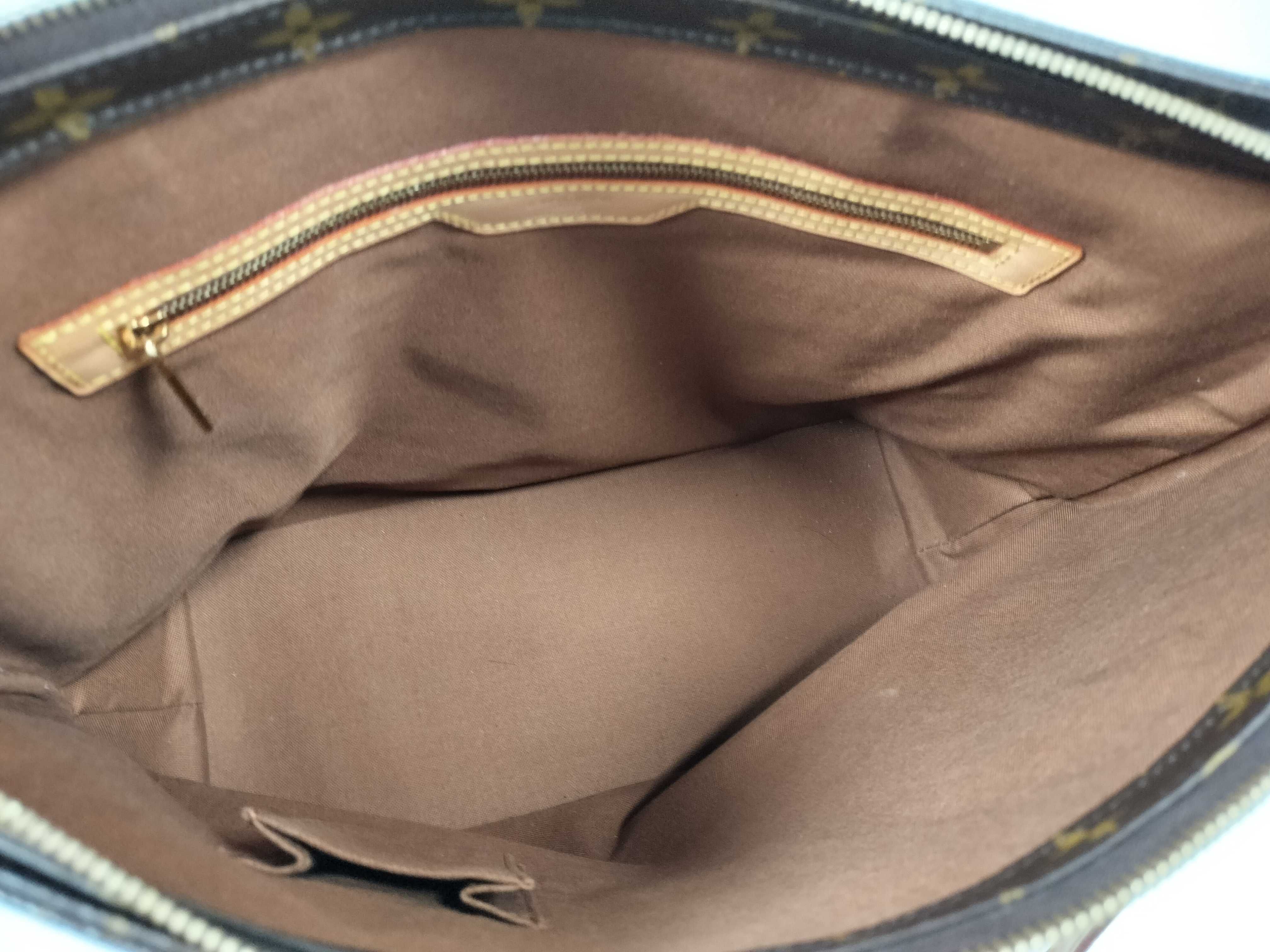 Monogram Cabas Mezzo M51151 TH0012 Brown Tote Bag — view 11