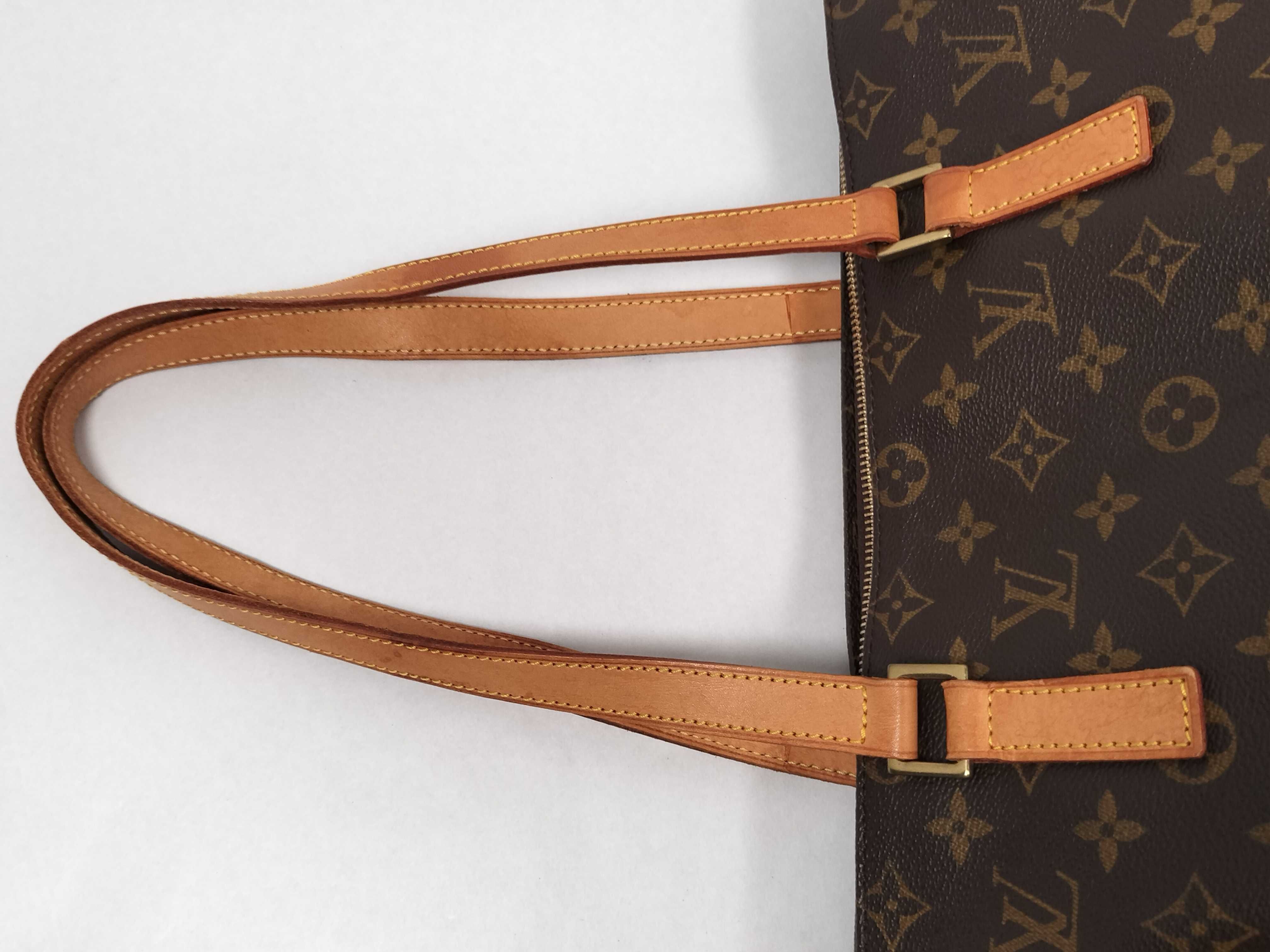 Monogram Cabas Mezzo M51151 TH0012 Brown Tote Bag — view 3
