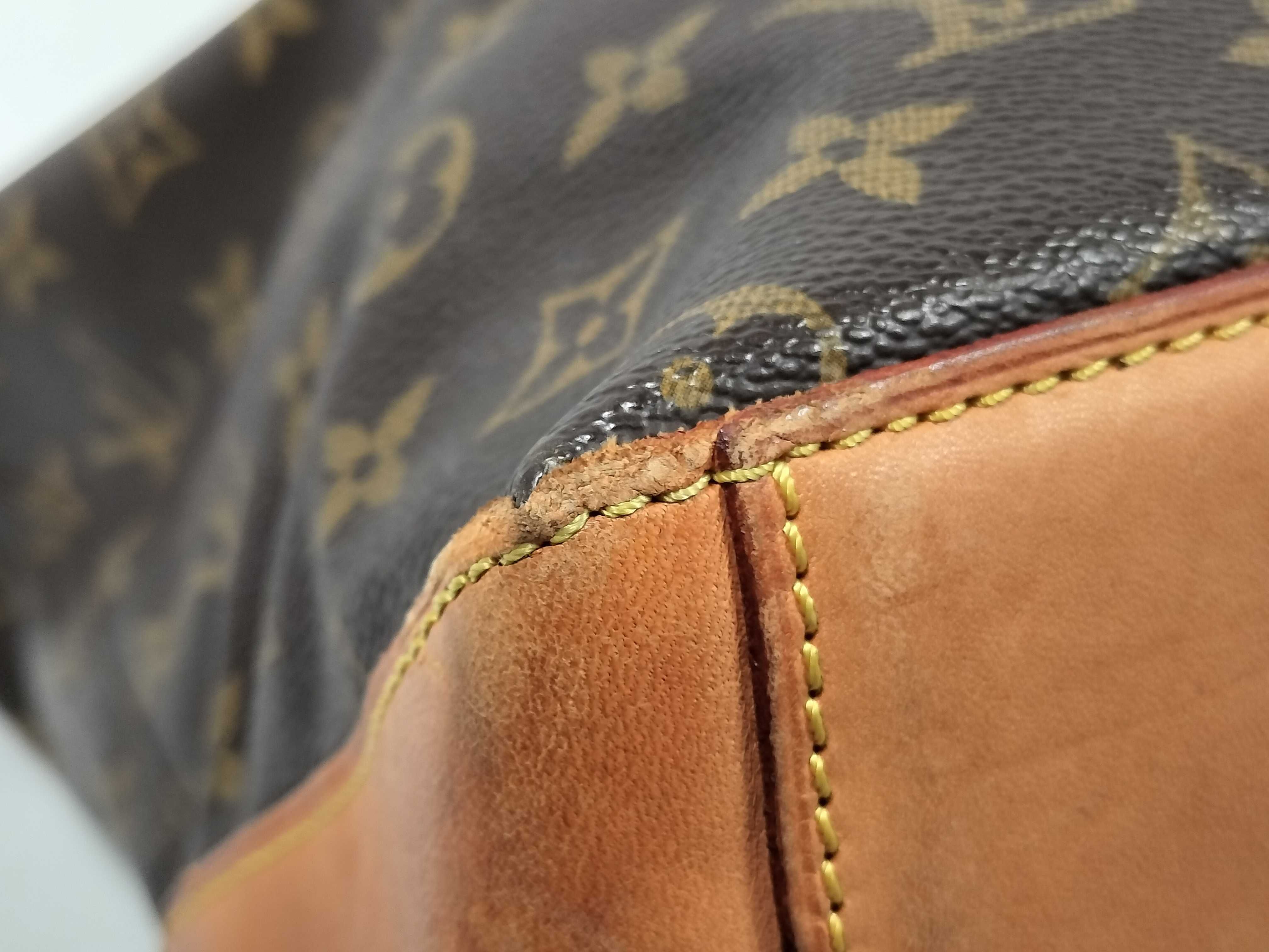 Monogram Cabas Mezzo M51151 TH0012 Brown Tote Bag — view 6