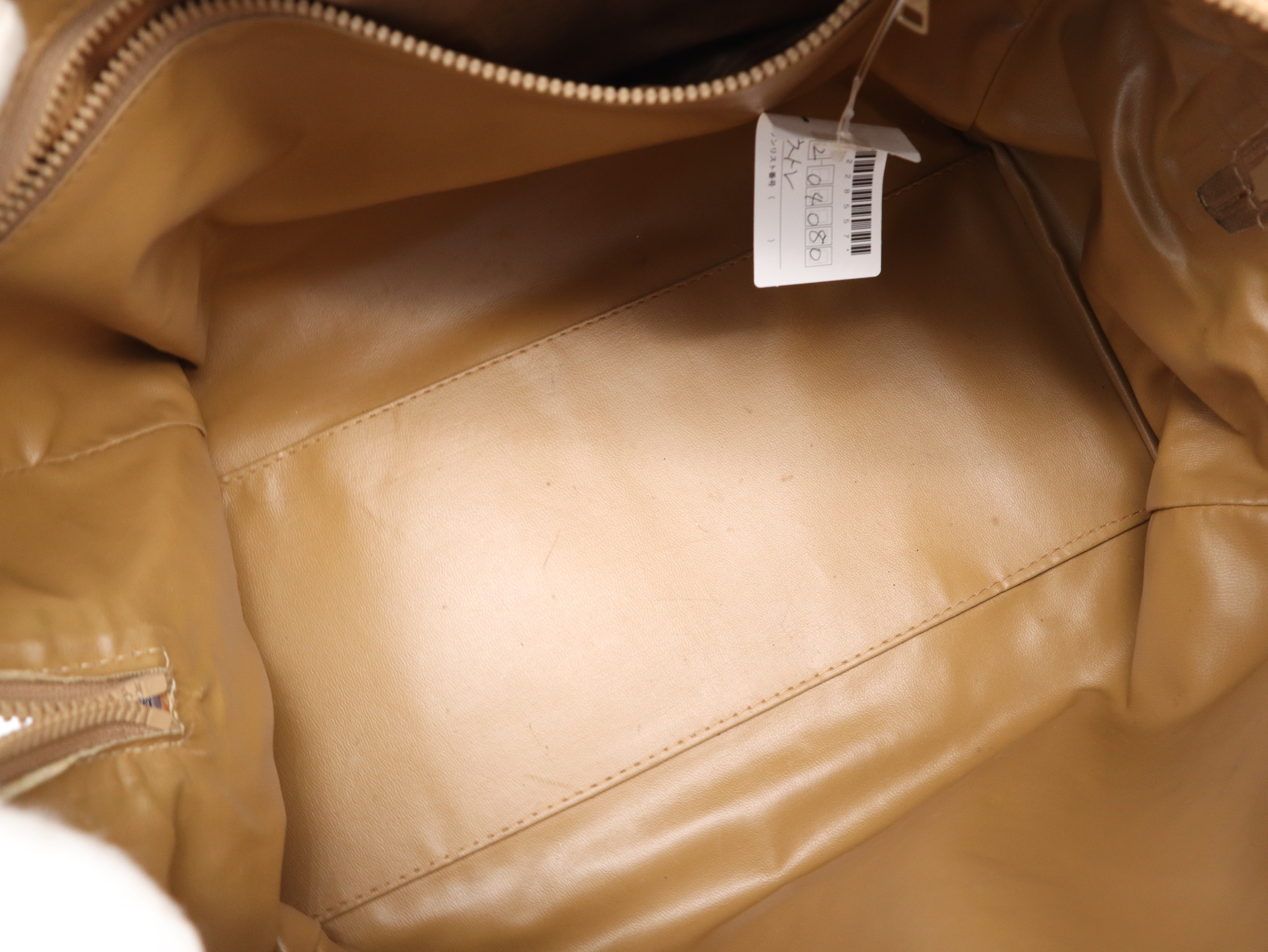 Macadam Boston Bag, Leather, Brown Boston Bag — view 12