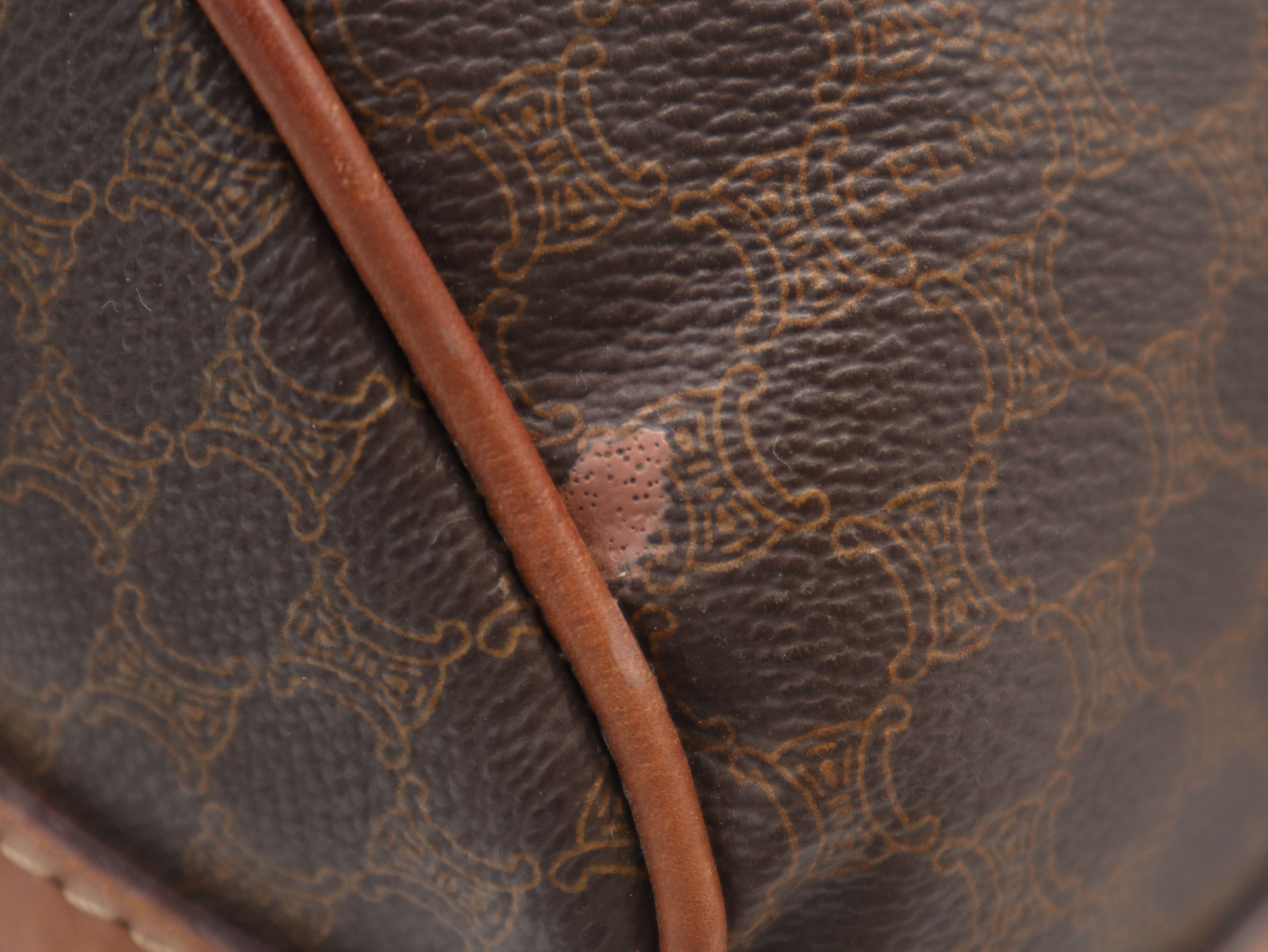 Macadam Boston Bag, Leather, Brown Boston Bag — view 9