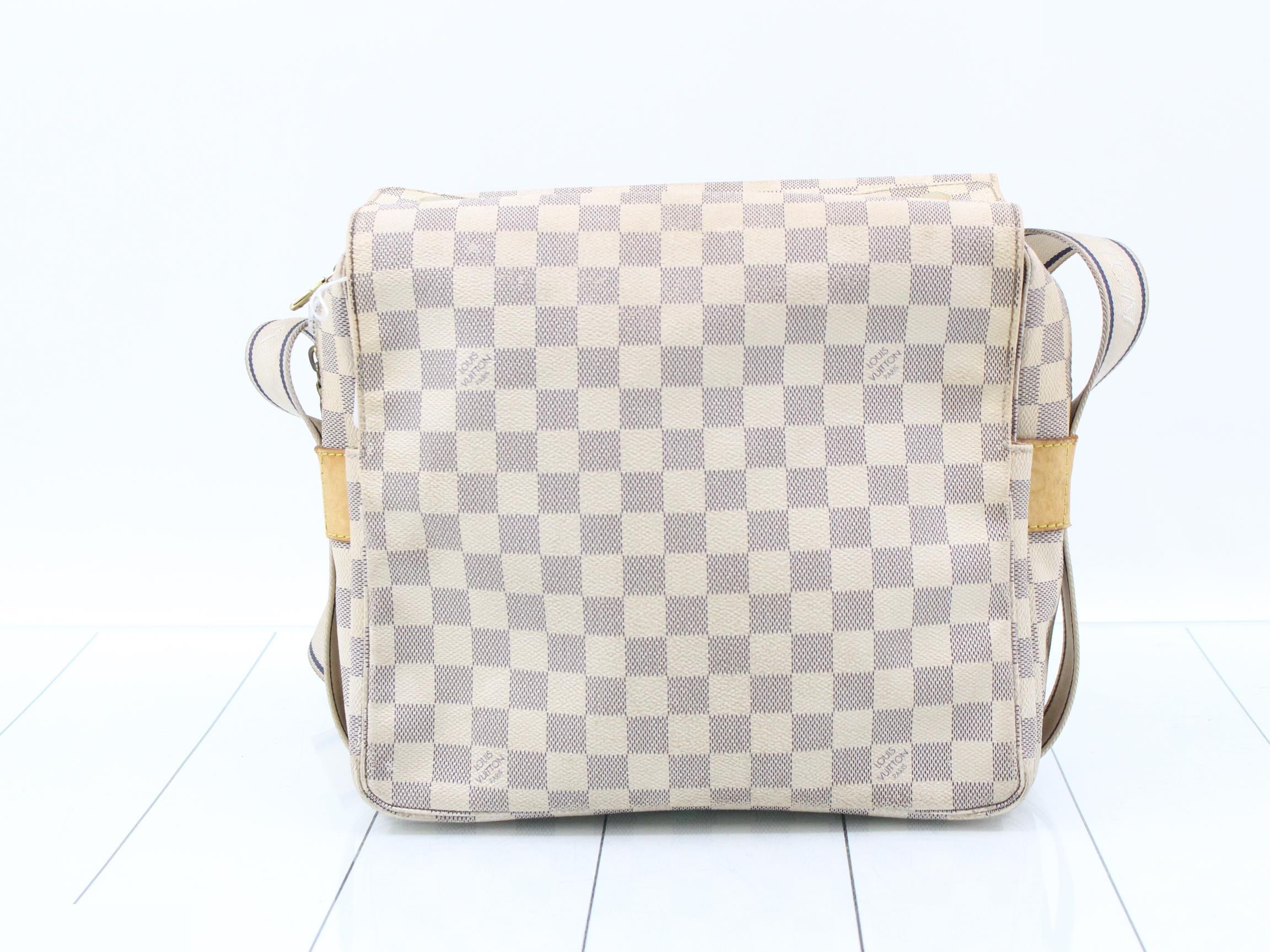 Damier Azur Naviglio Shoulder Bag — view 2
