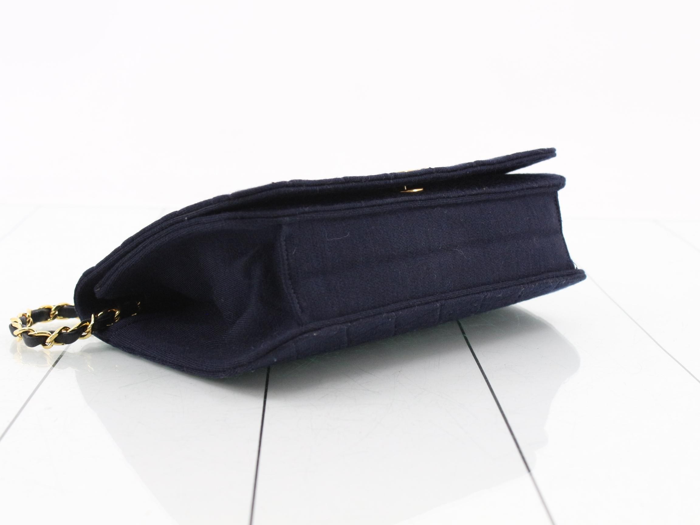 Matelassé Chain Shoulder Bag — view 5