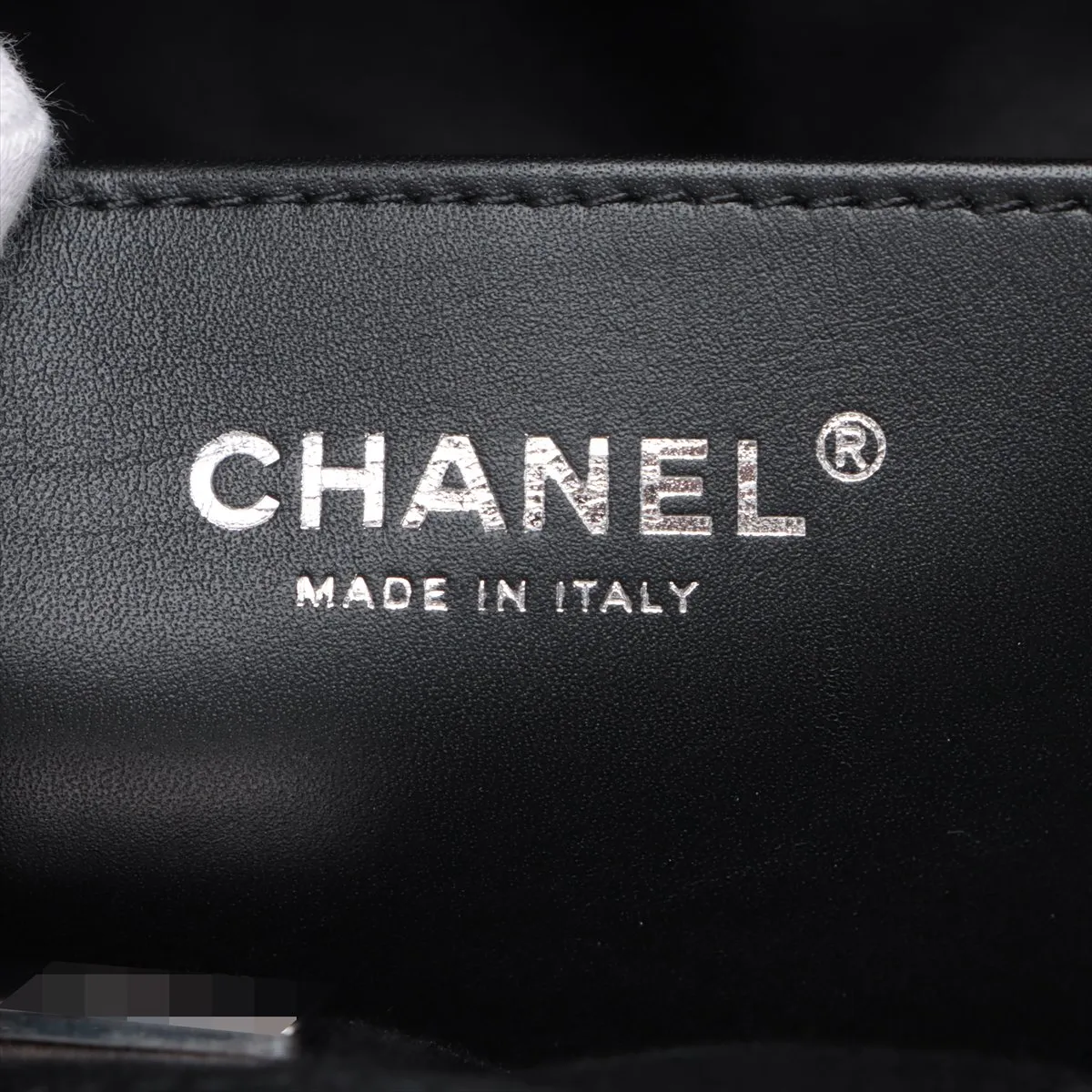 [Individually wrapped] Chanel 25 Large Caviar Skin Chain Shoulder Bag Black Gunmetal Hardware T02UXHNG Random Plate AS5553 — view 13