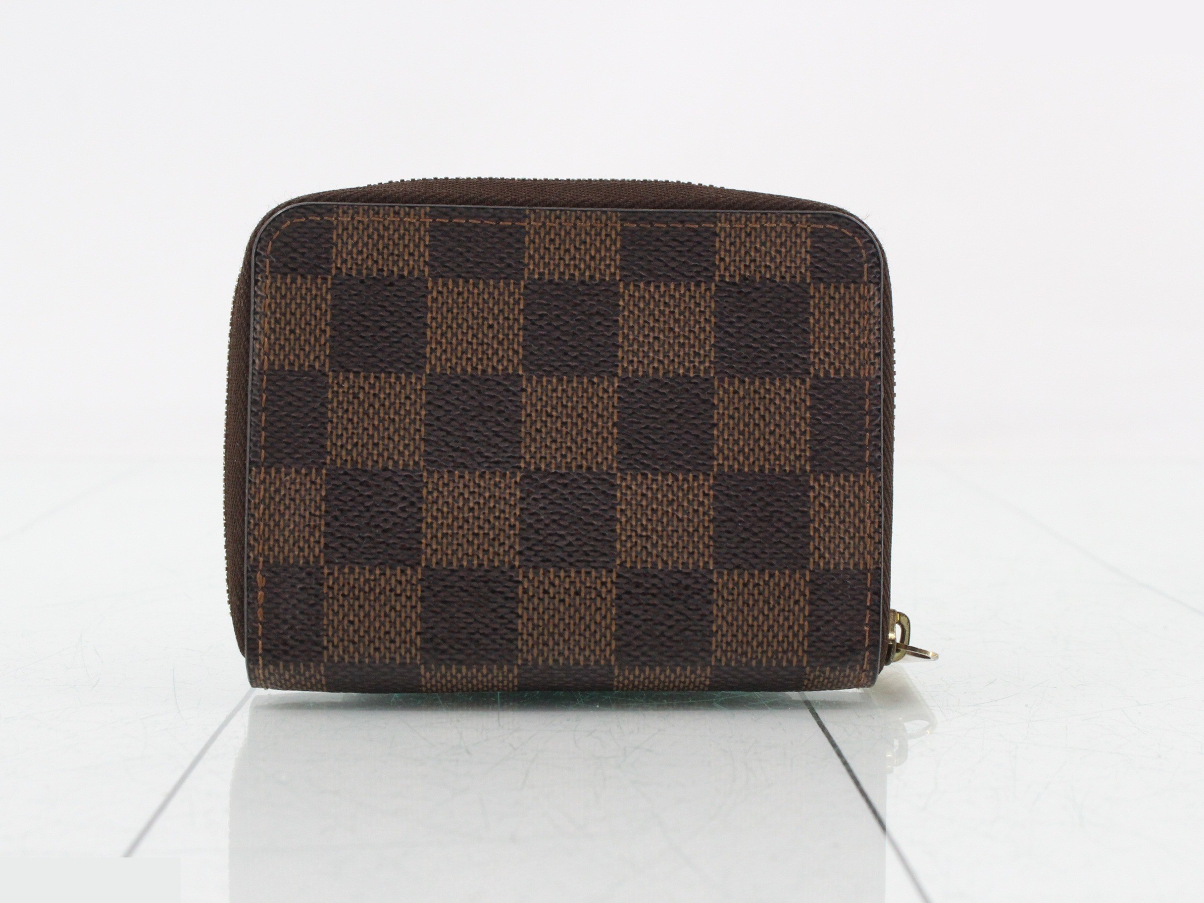 Zippy Coin Purse, Brown — view 2