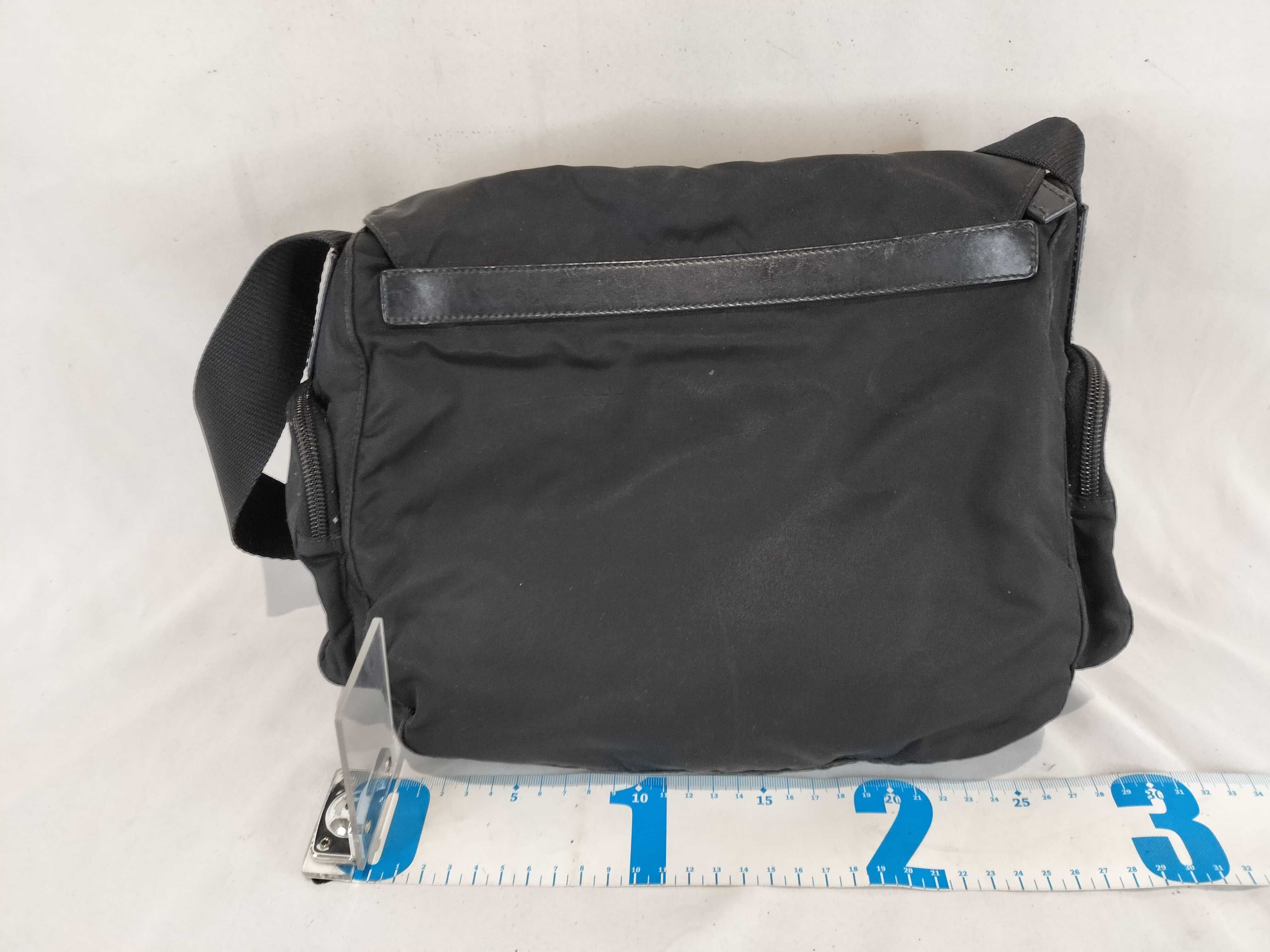 Nylon 2-Pocket Shoulder Bag — view 3