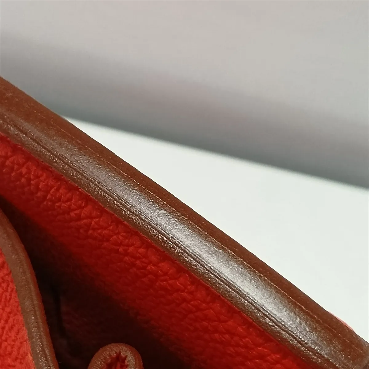 [Individually packaged] Hermes Birkin 35 Retourne Togo Capucines Silver Hardware Q: 2013 — view 14