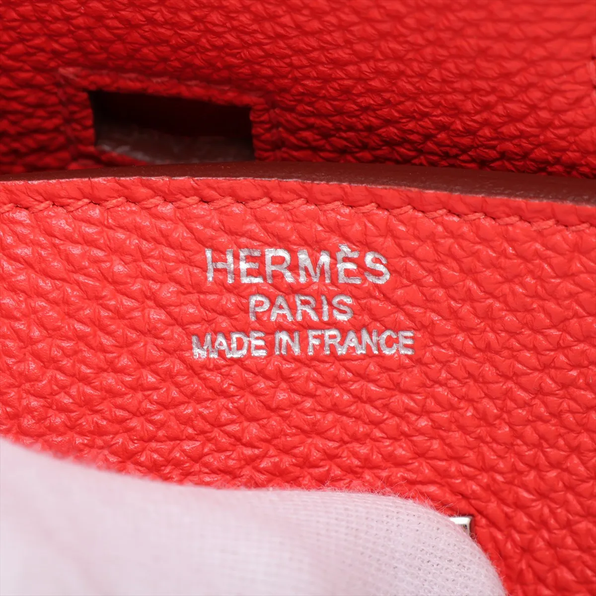 [Individually packaged] Hermes Birkin 35 Retourne Togo Capucines Silver Hardware Q: 2013 — view 10