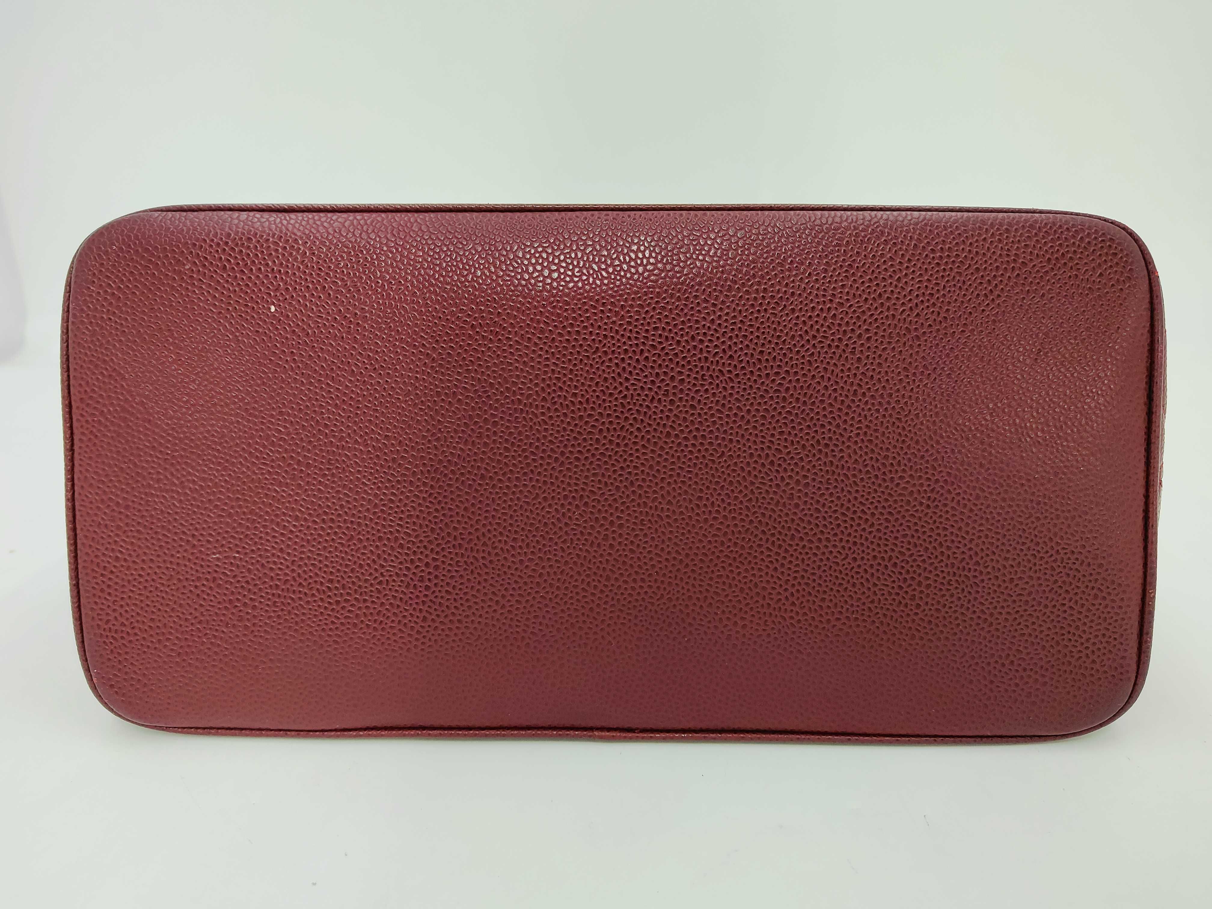 Reissue Tote Bag, Caviar Leather, Bordeaux, Gold Hardware, 7785959 Tote Bag — view 6