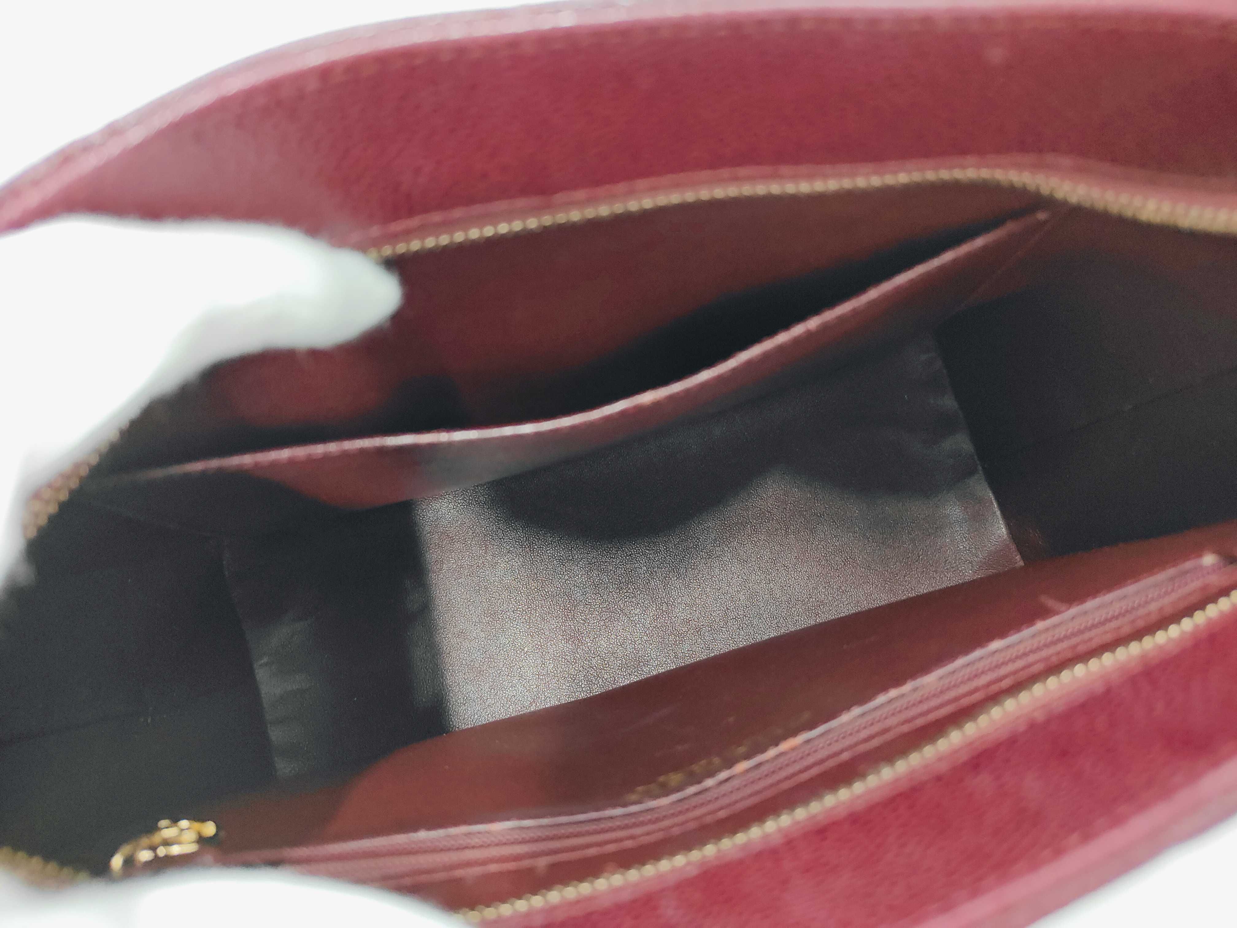 Reissue Tote Bag, Caviar Leather, Bordeaux, Gold Hardware, 7785959 Tote Bag — view 8