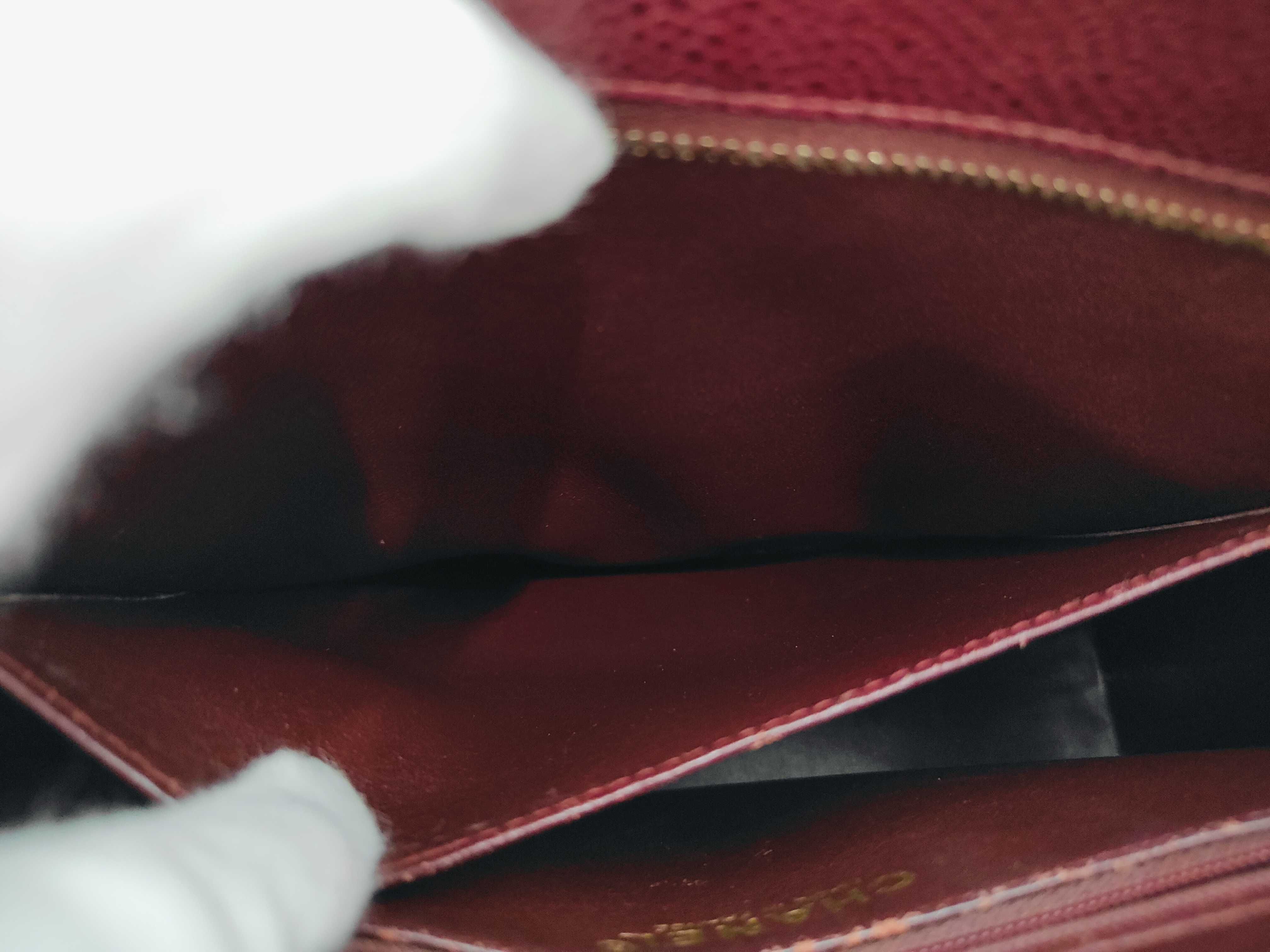 Reissue Tote Bag, Caviar Leather, Bordeaux, Gold Hardware, 7785959 Tote Bag — view 9