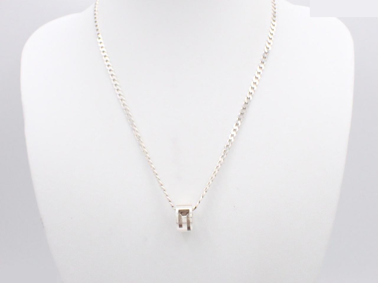 Necklace, SV925/16.2g, Silver, Chain approx. 44cm — view 3
