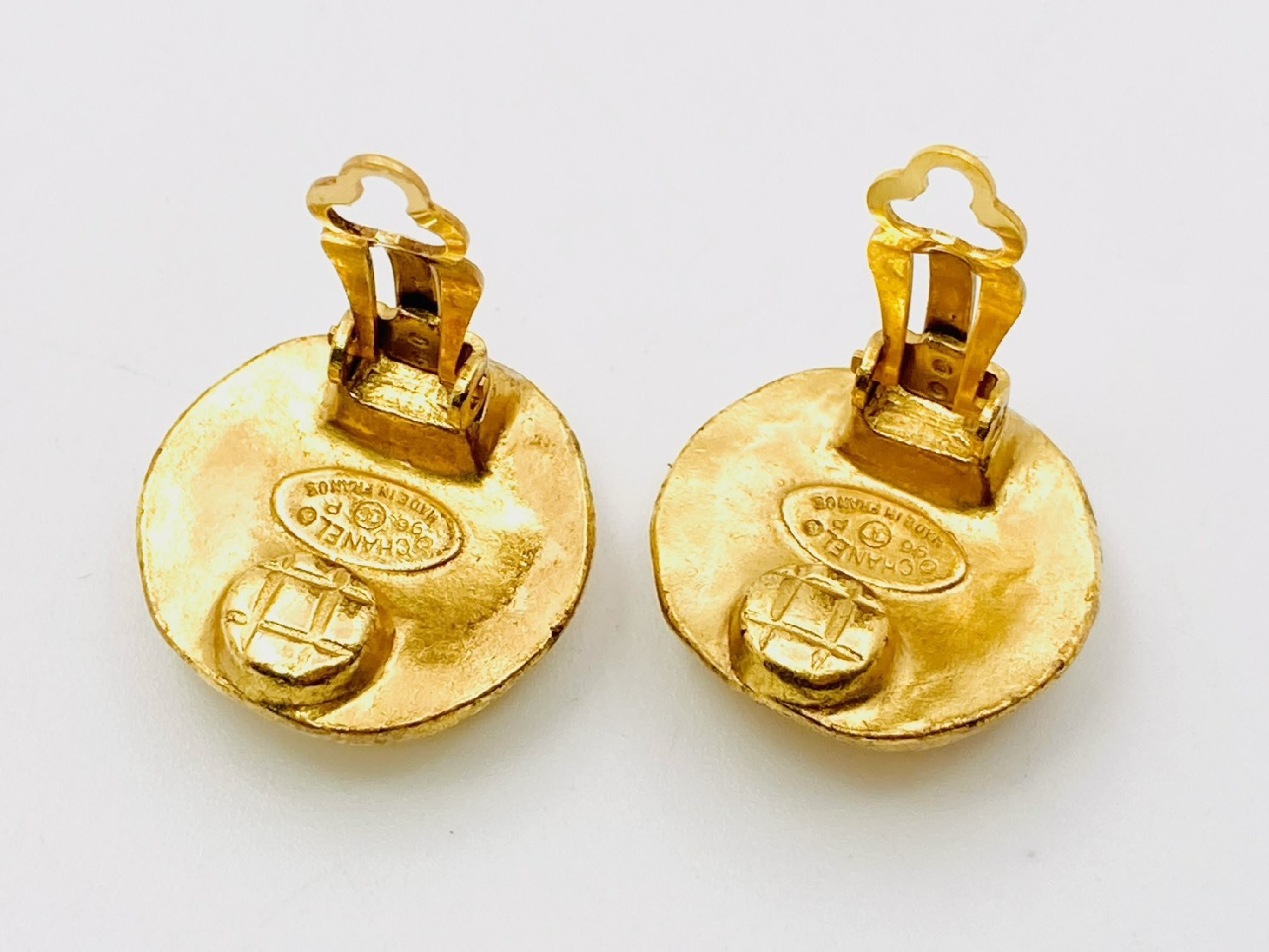 Coco Mark 96P Gold Earrings — view 3