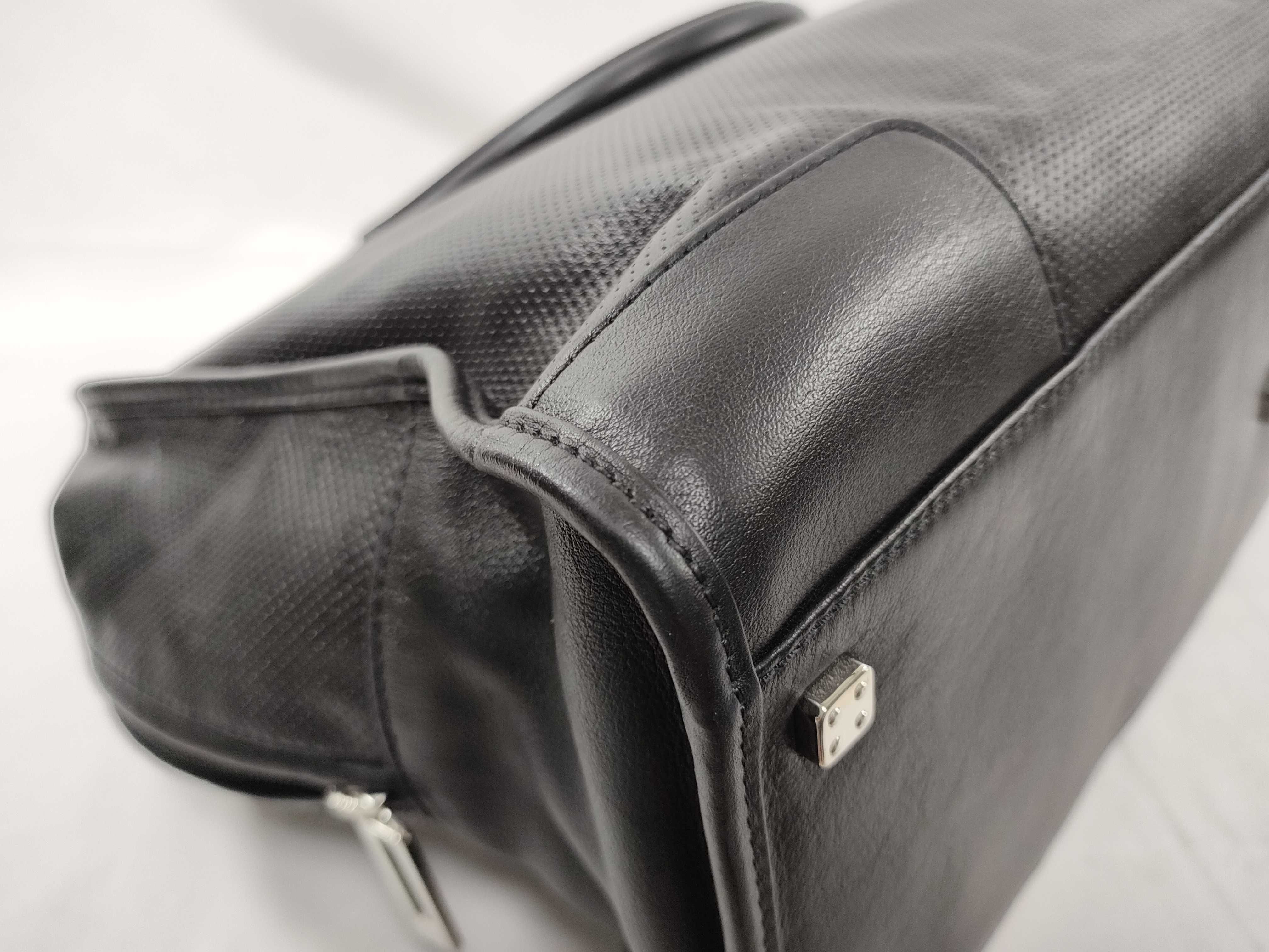 Mini Boston Handbag Leather — view 11