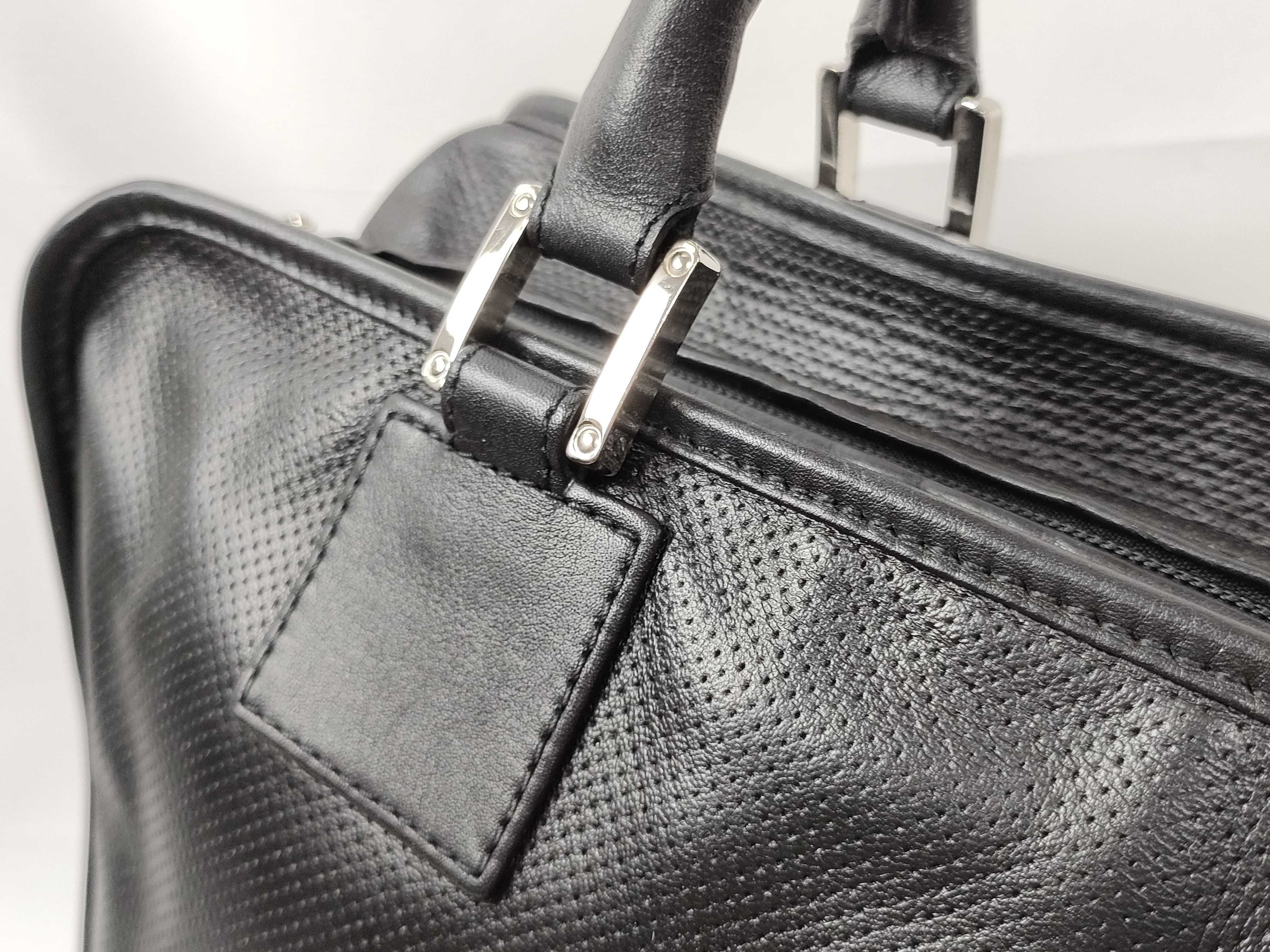 Mini Boston Handbag Leather — view 5