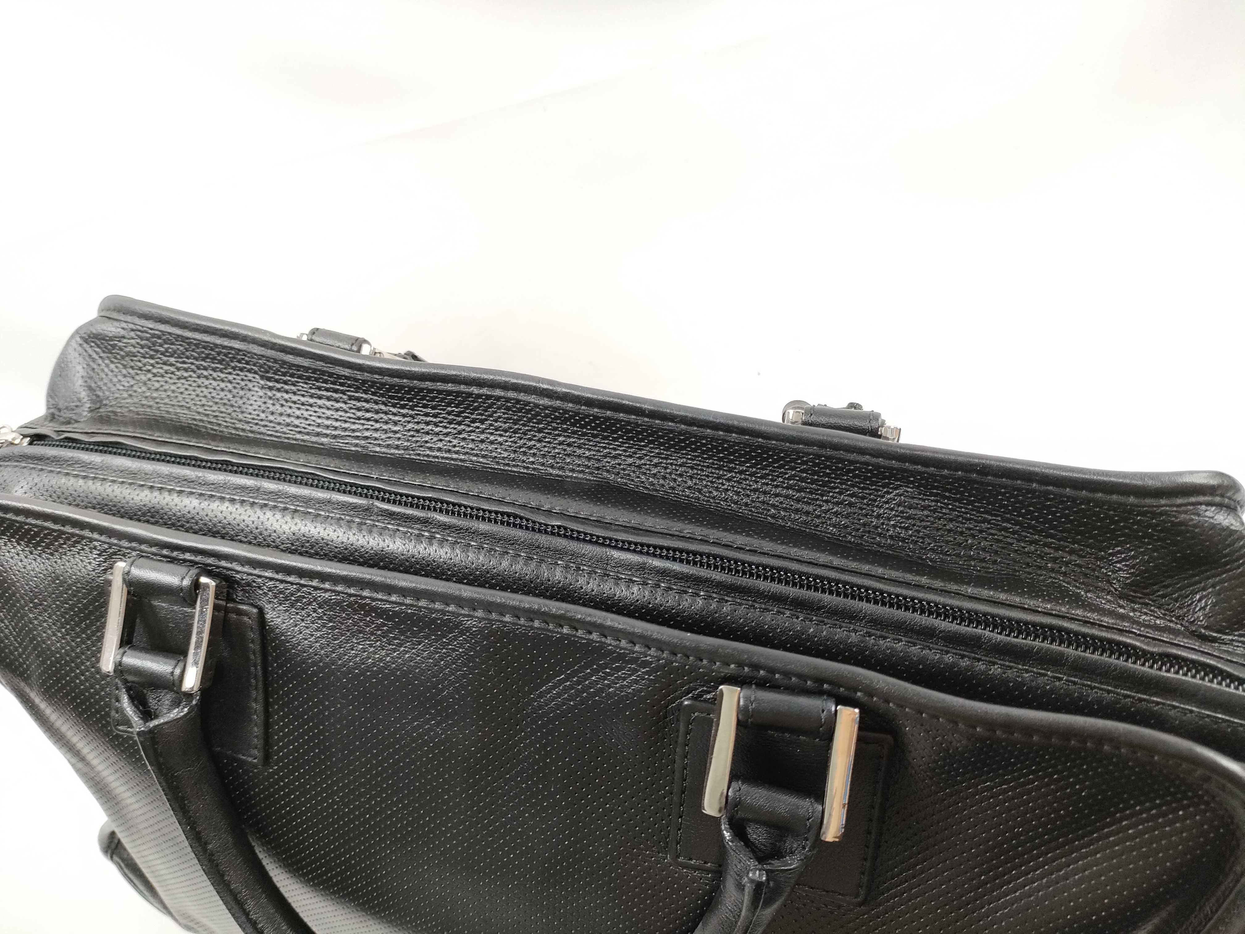 Mini Boston Handbag Leather — view 7