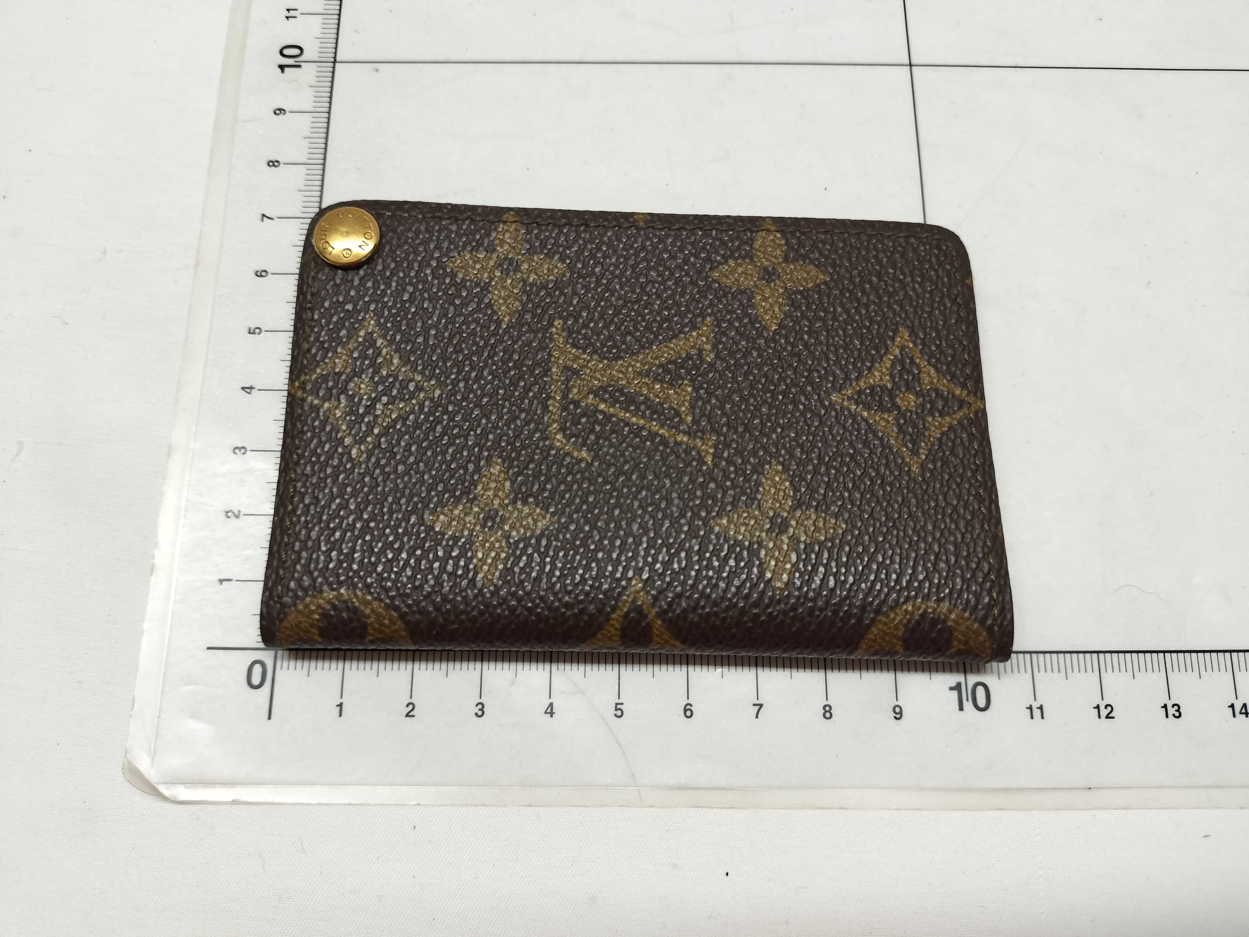 Monogram Portecarte Credit Pression Wallet — view 2