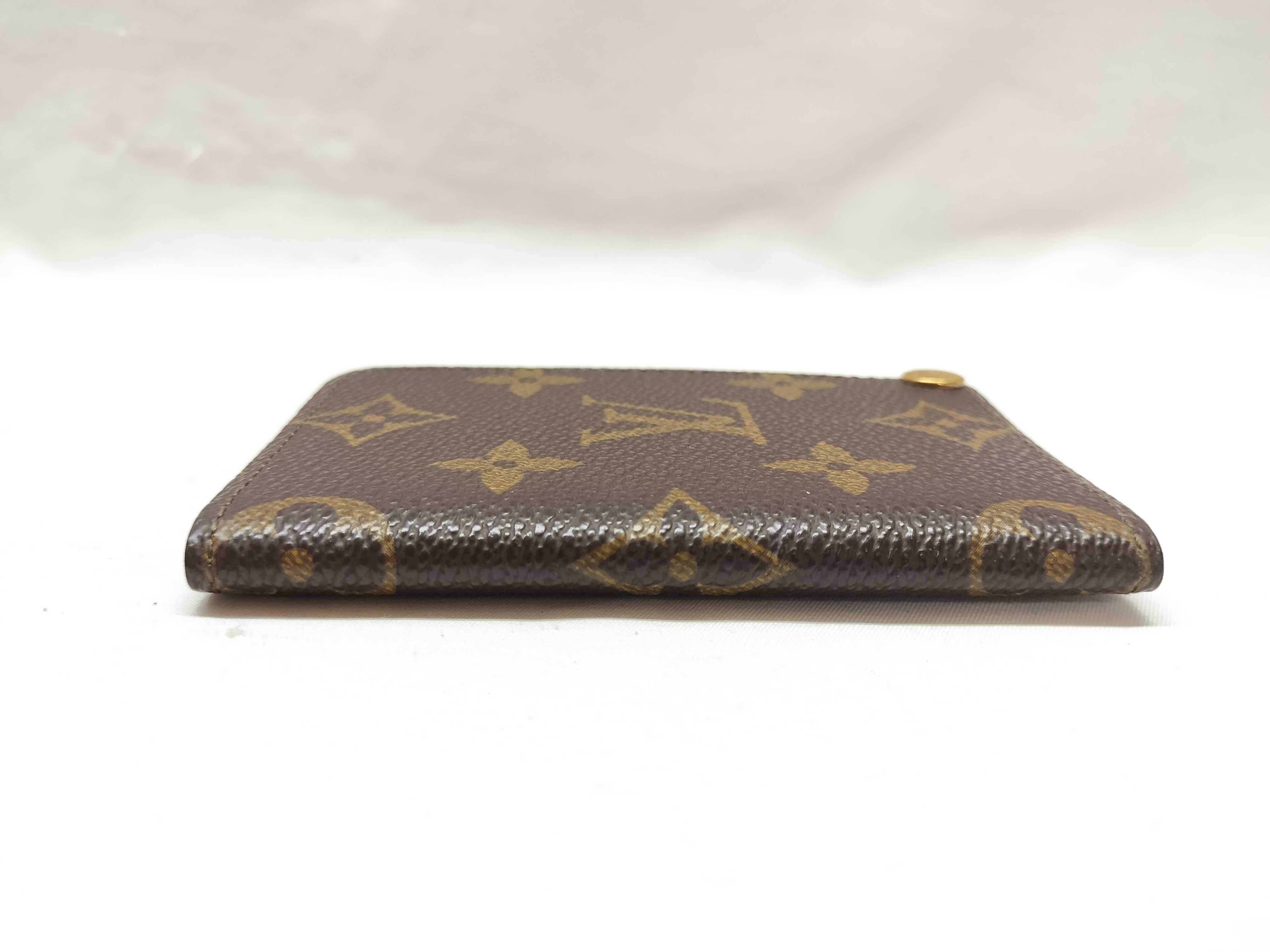 Monogram Portecarte Credit Pression Wallet — view 4