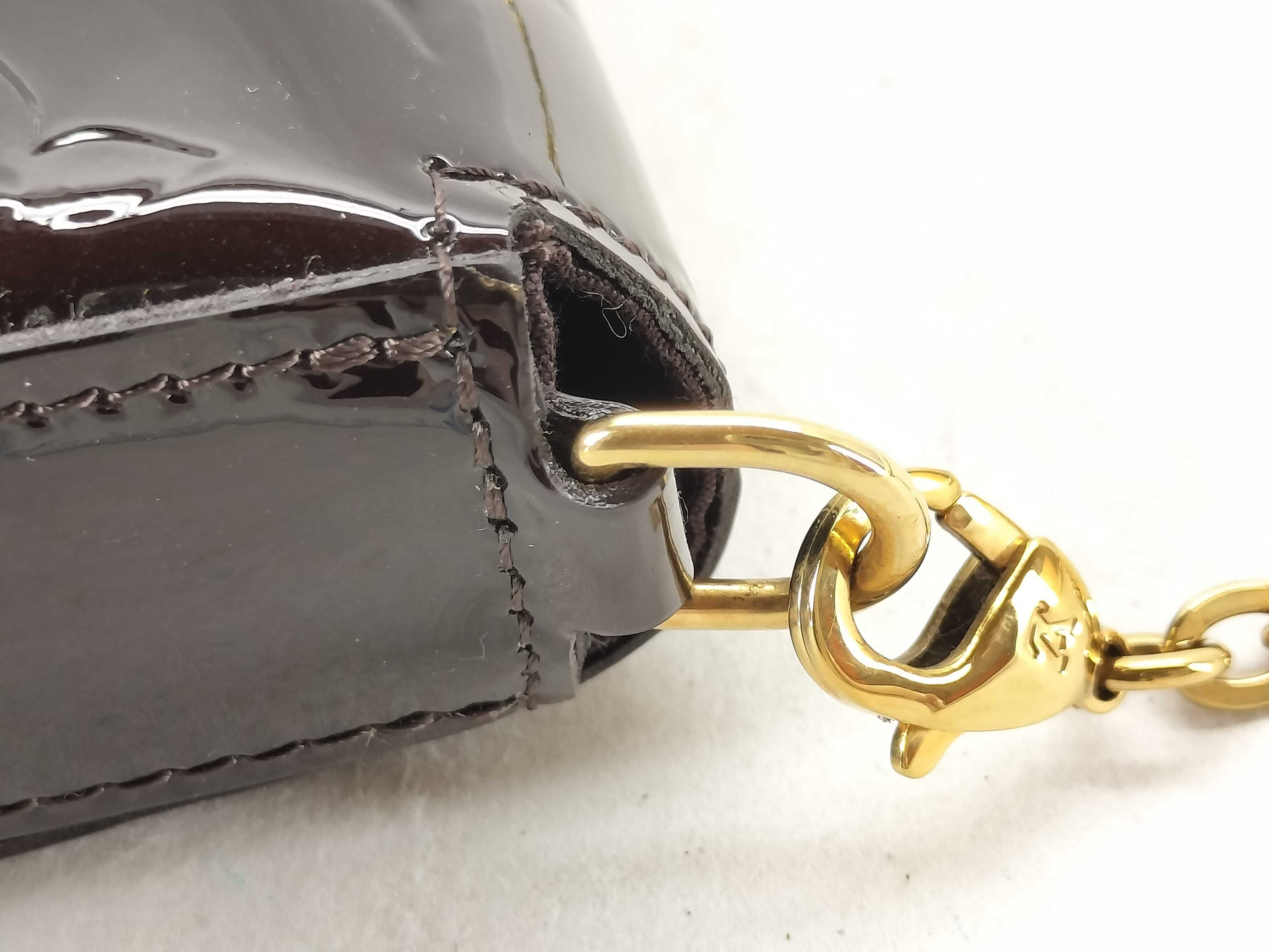 Vernis Louis Vuitton Vernis Amarant Pochette Félicie Shoulder Bag M61267 TJ0187 Shoulder Bag — view 5