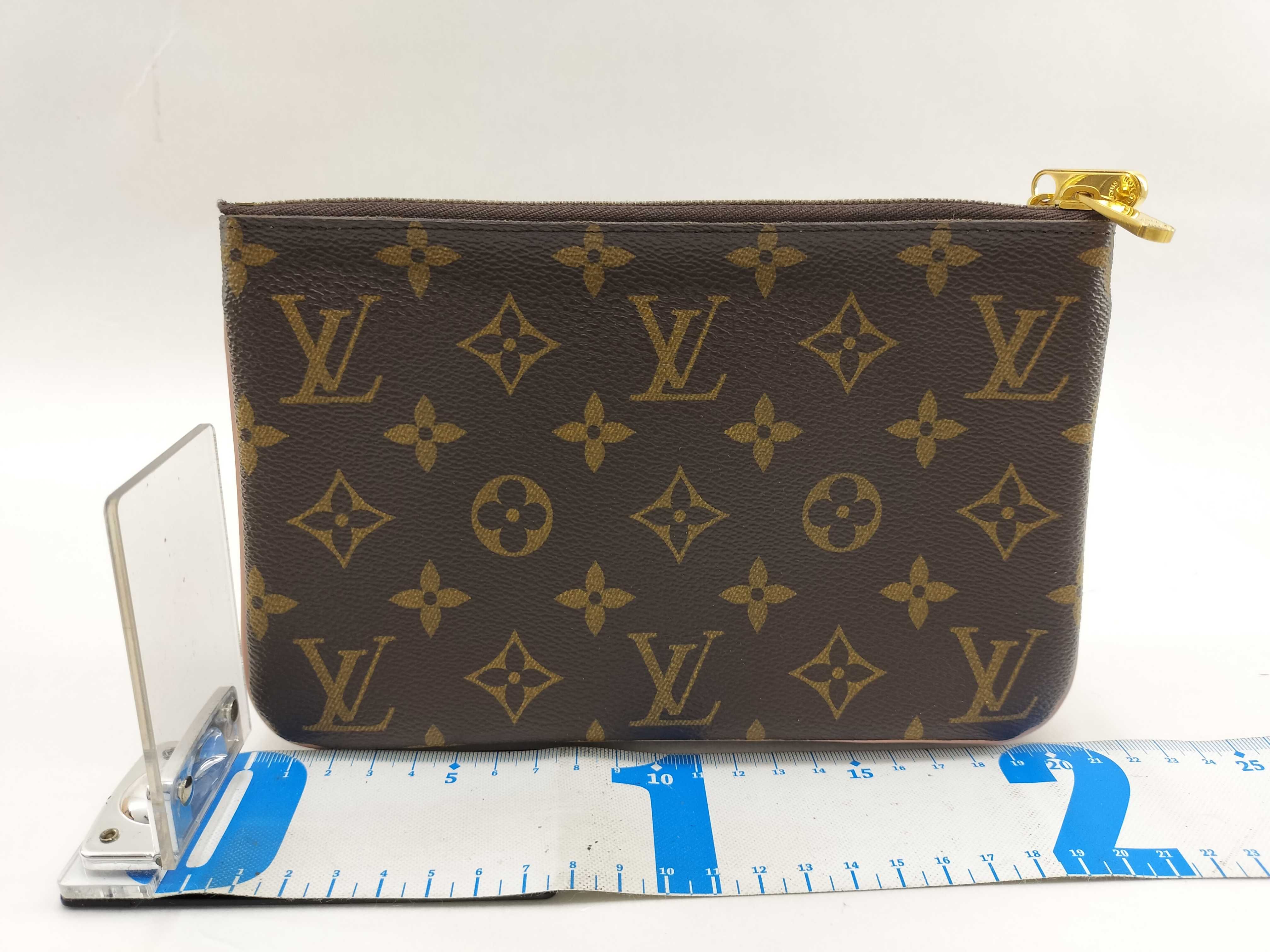 Monogram PH - Monogram Vivienne Pochette Double Zip M69744 Brown Canvas Pouch — view 2