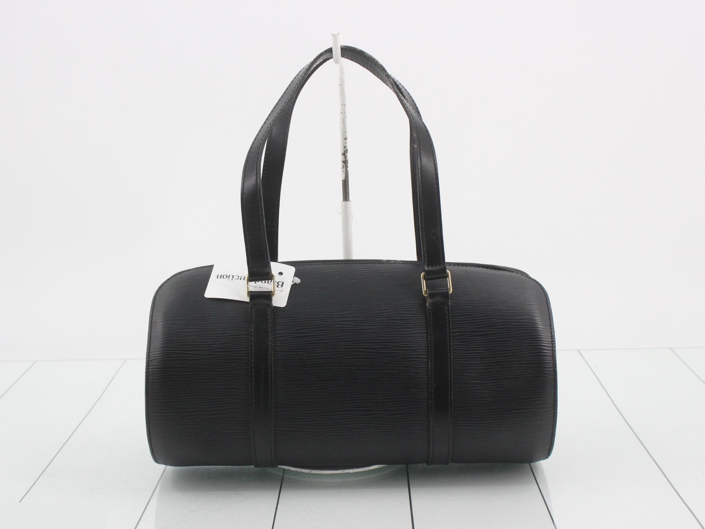 Soufflot Epi Leather Handbag with Child Compartment — view 2