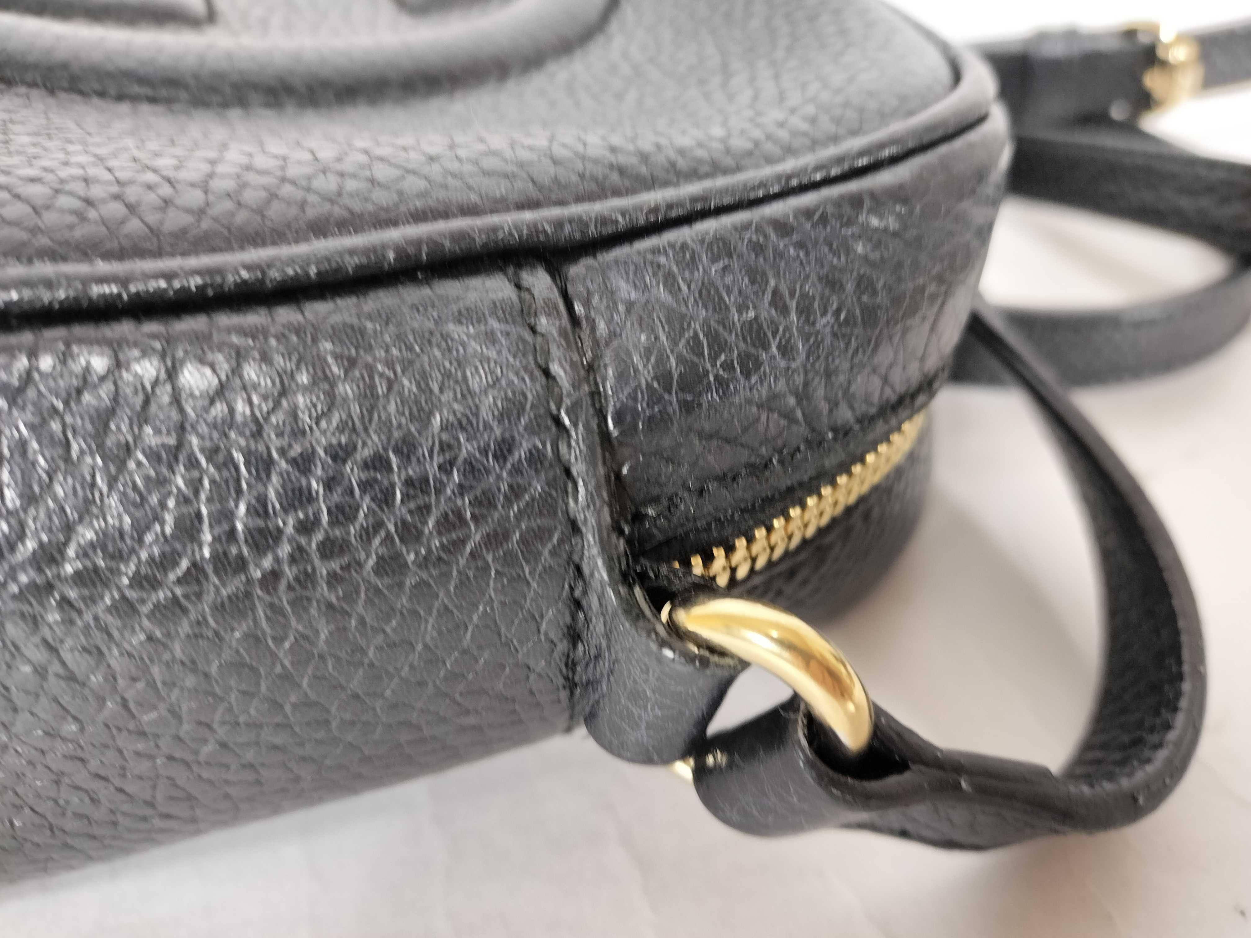 Soho Small Disco Camera Bag, Black Shoulder Bag — view 5