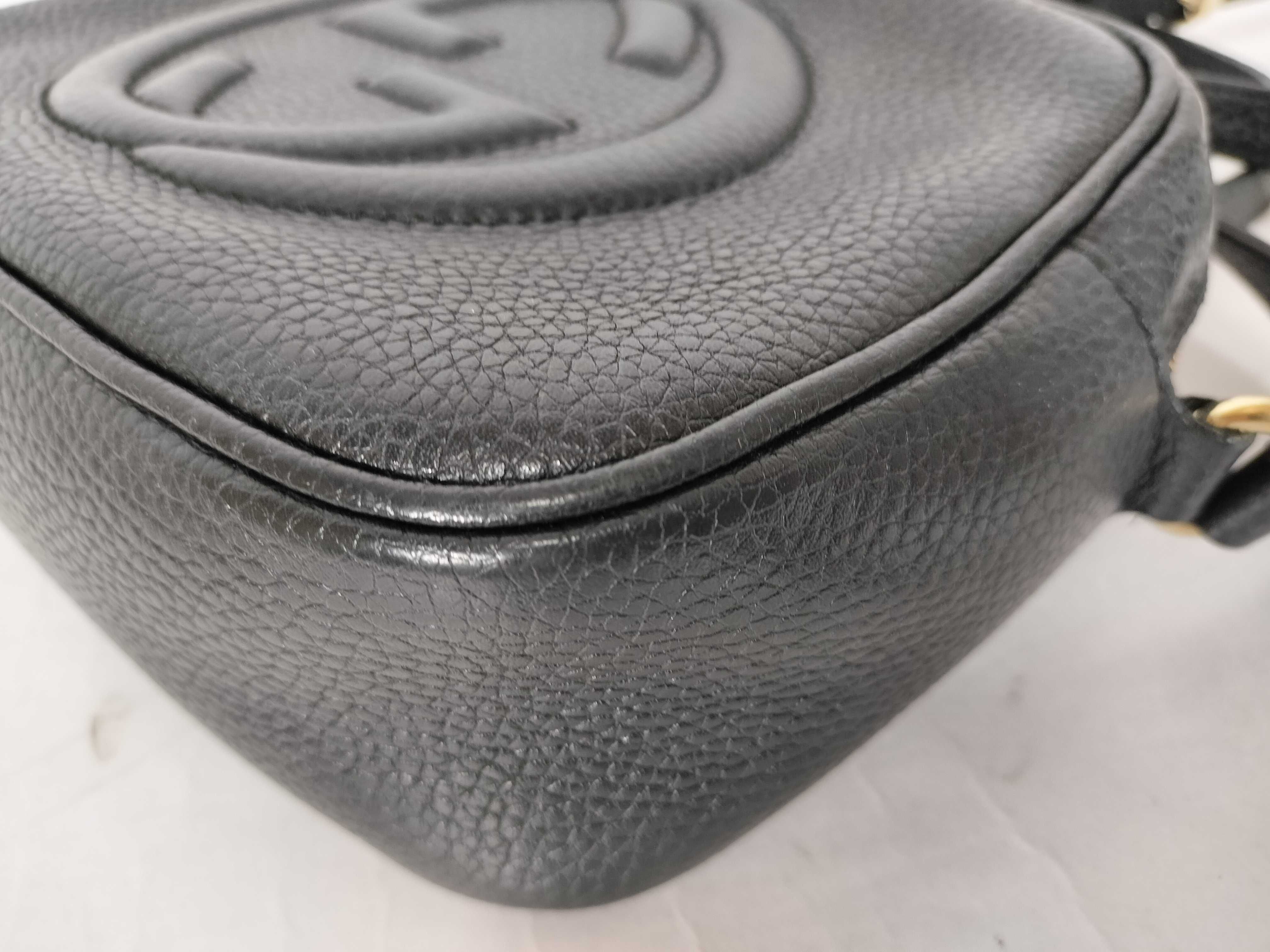 Soho Small Disco Camera Bag, Black Shoulder Bag — view 6