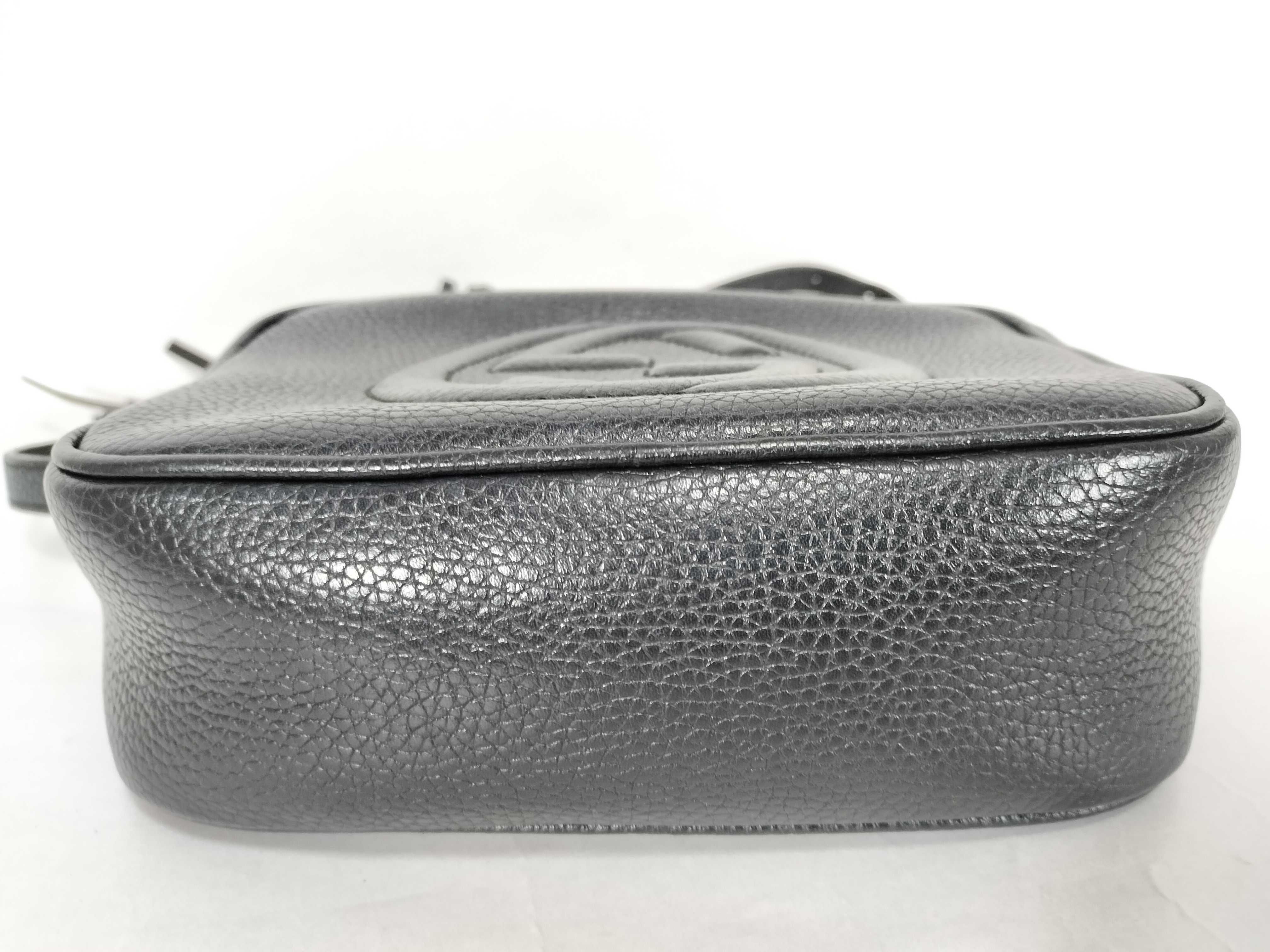 Soho Small Disco Camera Bag, Black Shoulder Bag — view 7