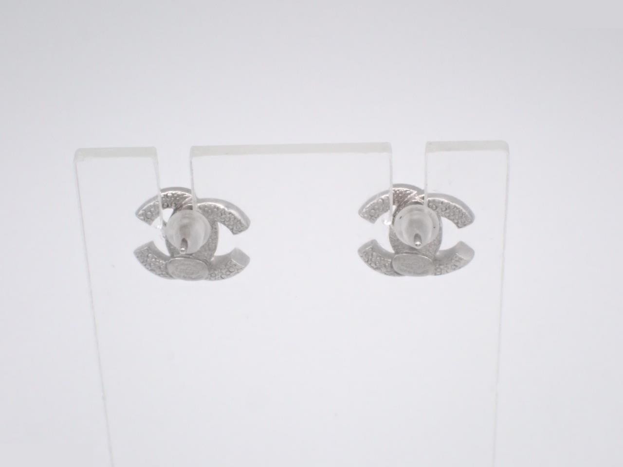 Coco Mark Rhinestone Earrings C22V (Aftermarket Catch) — view 2