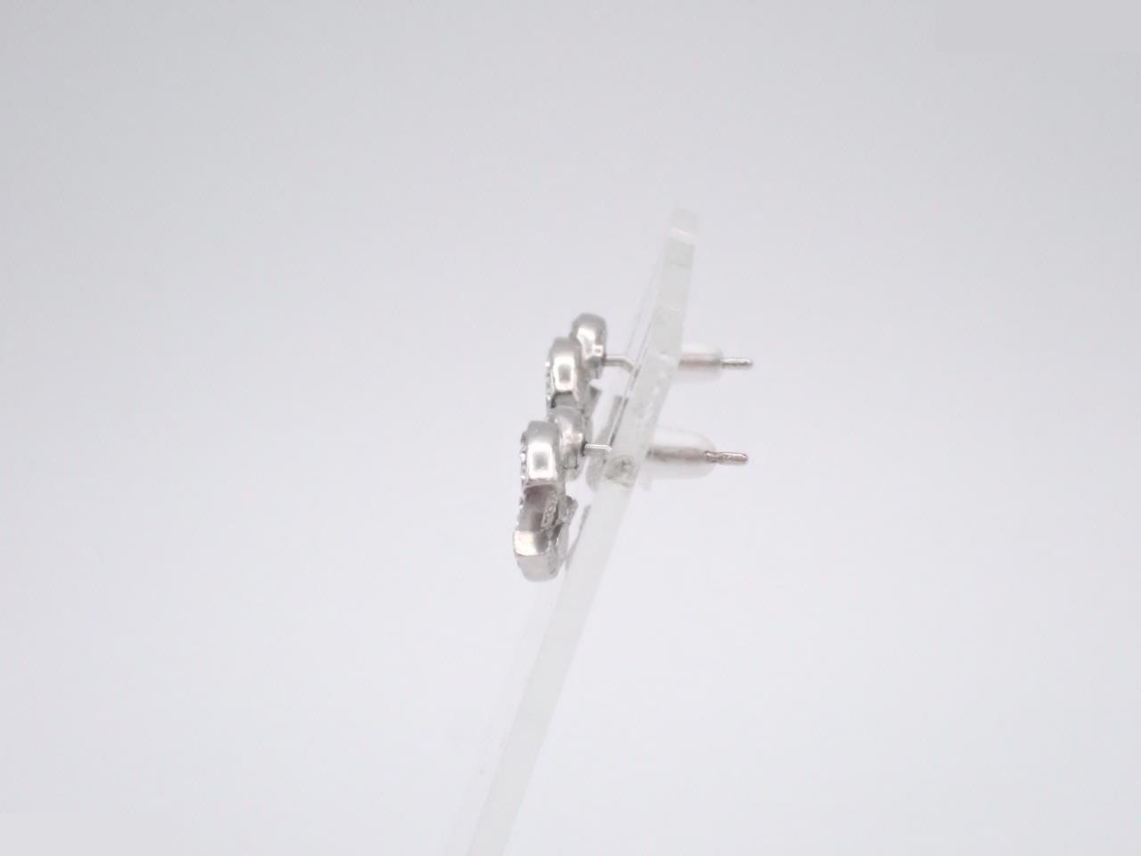 Coco Mark Rhinestone Earrings C22V (Aftermarket Catch) — view 3