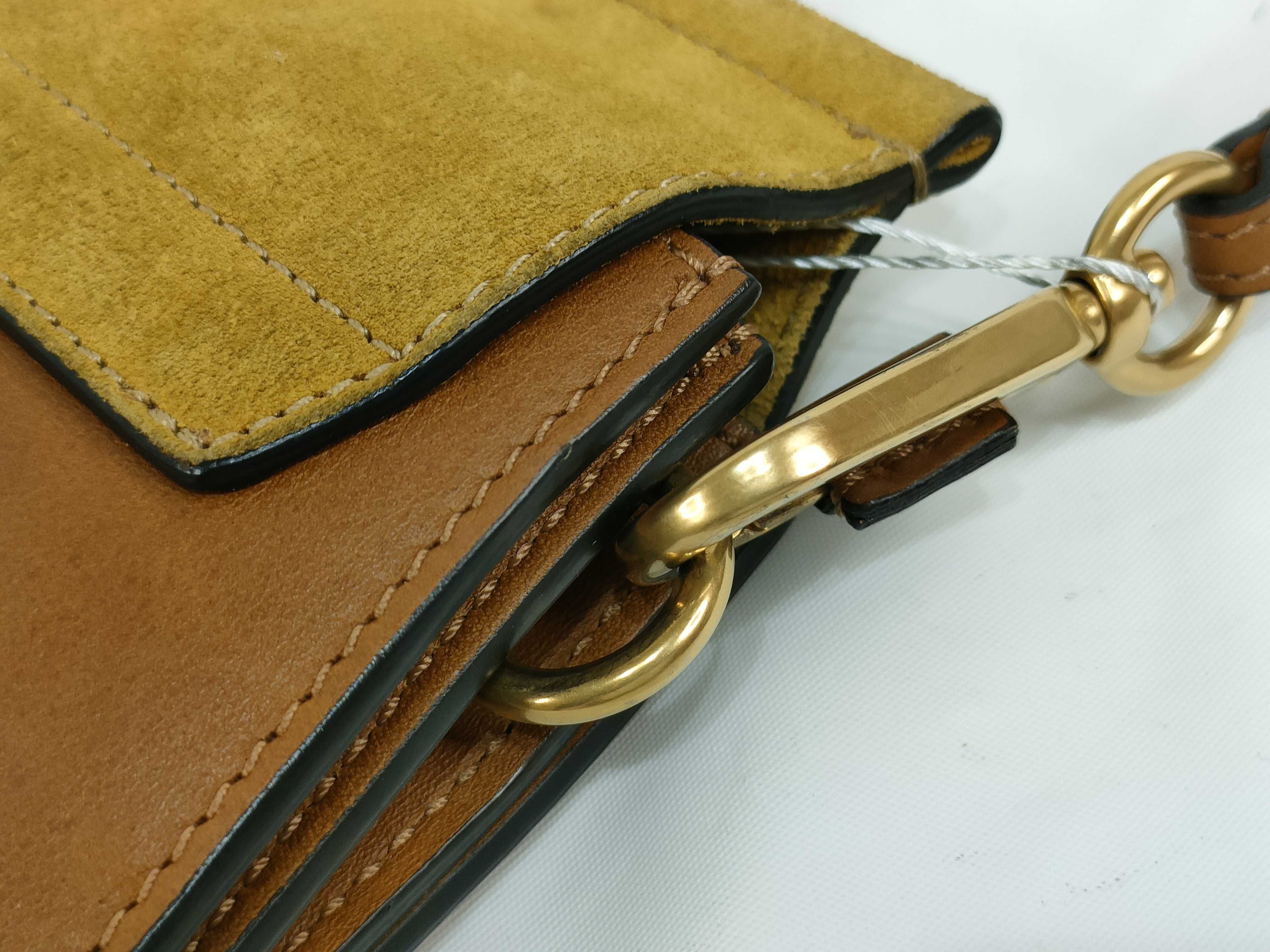 suede leather shoulder bag — view 5