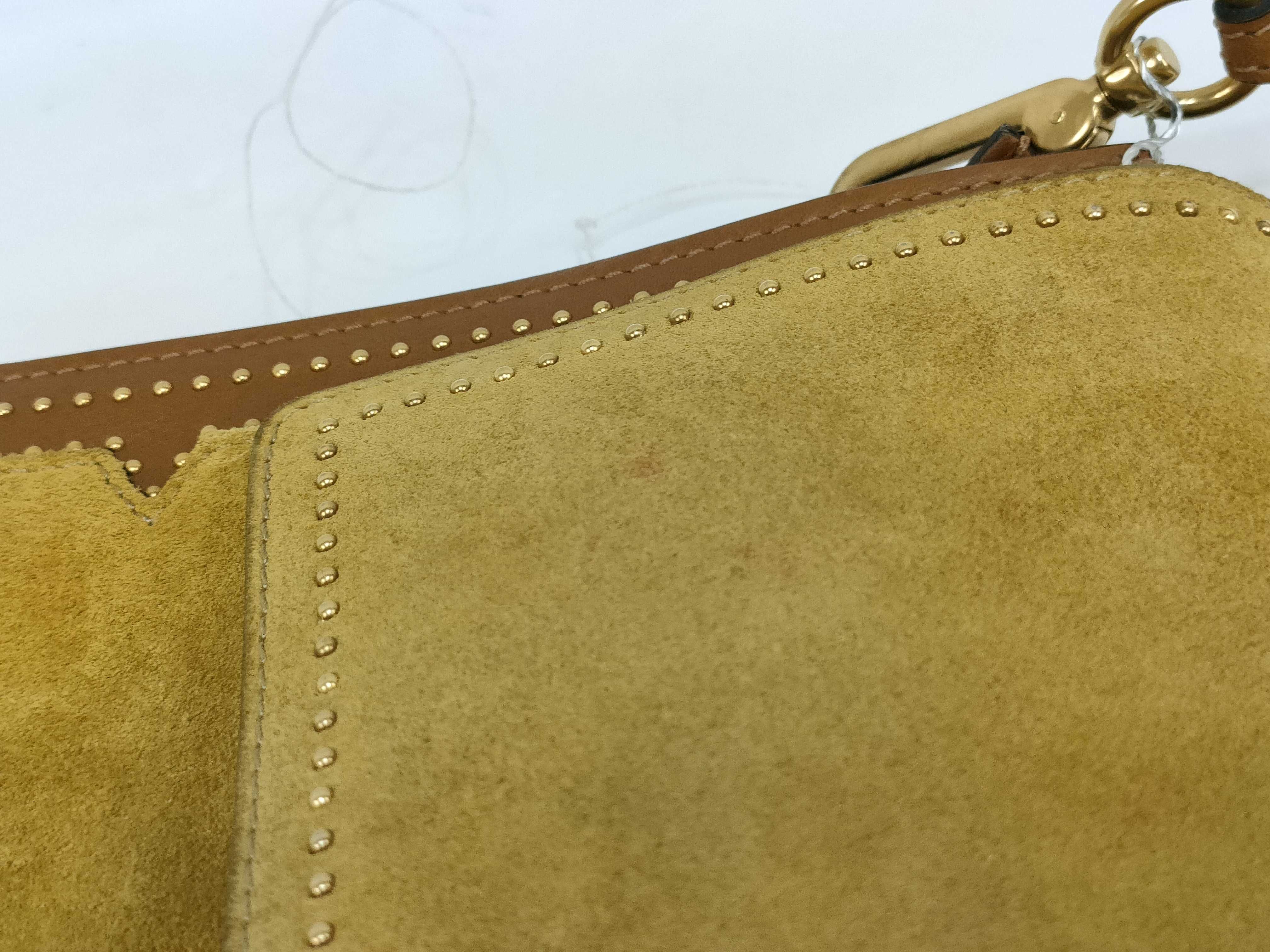 suede leather shoulder bag — view 10