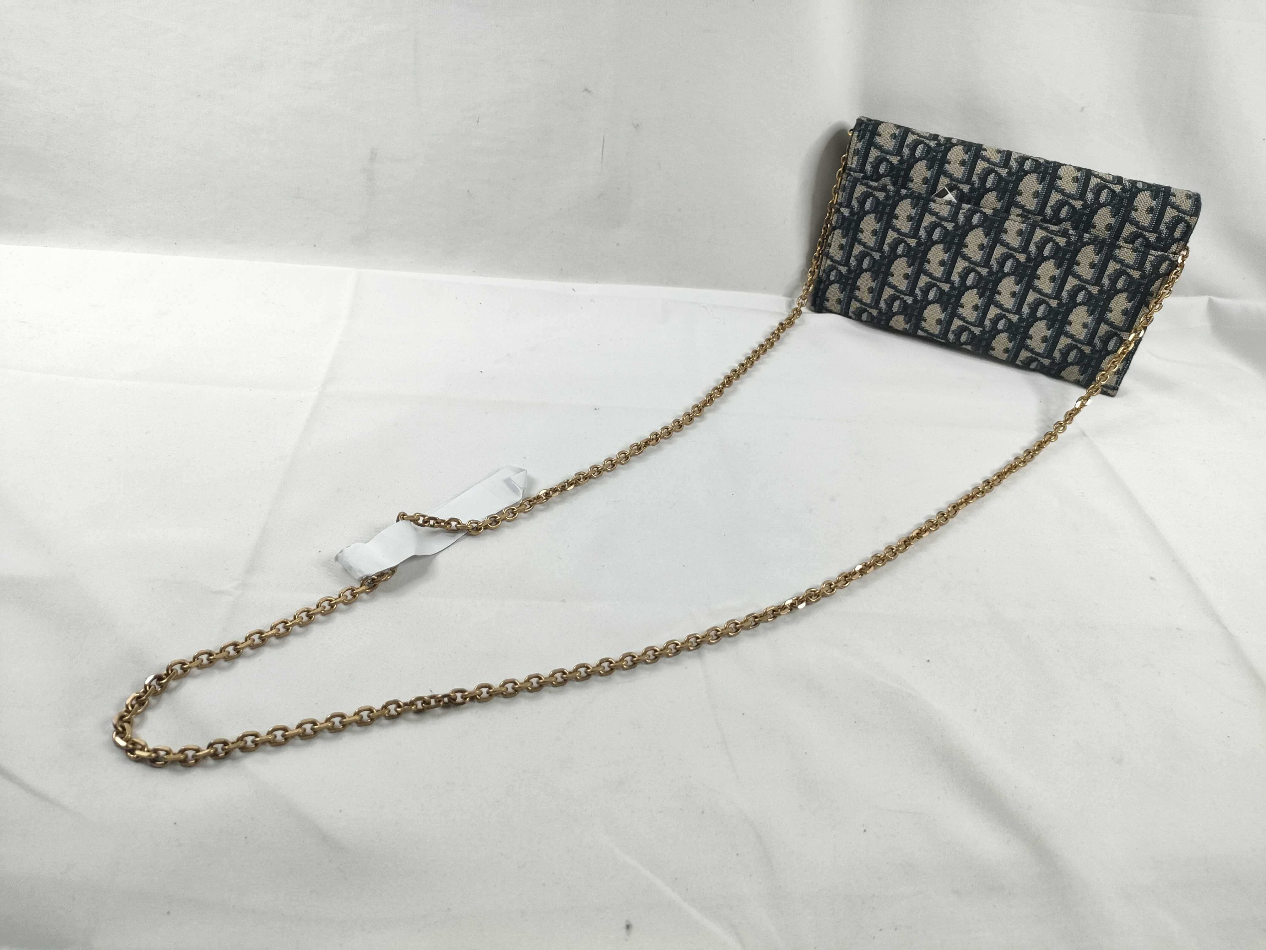 ID- Saddle 19 Canvas Blue Slingbag GHW 47MA1212 Shoulder Bag — view 6