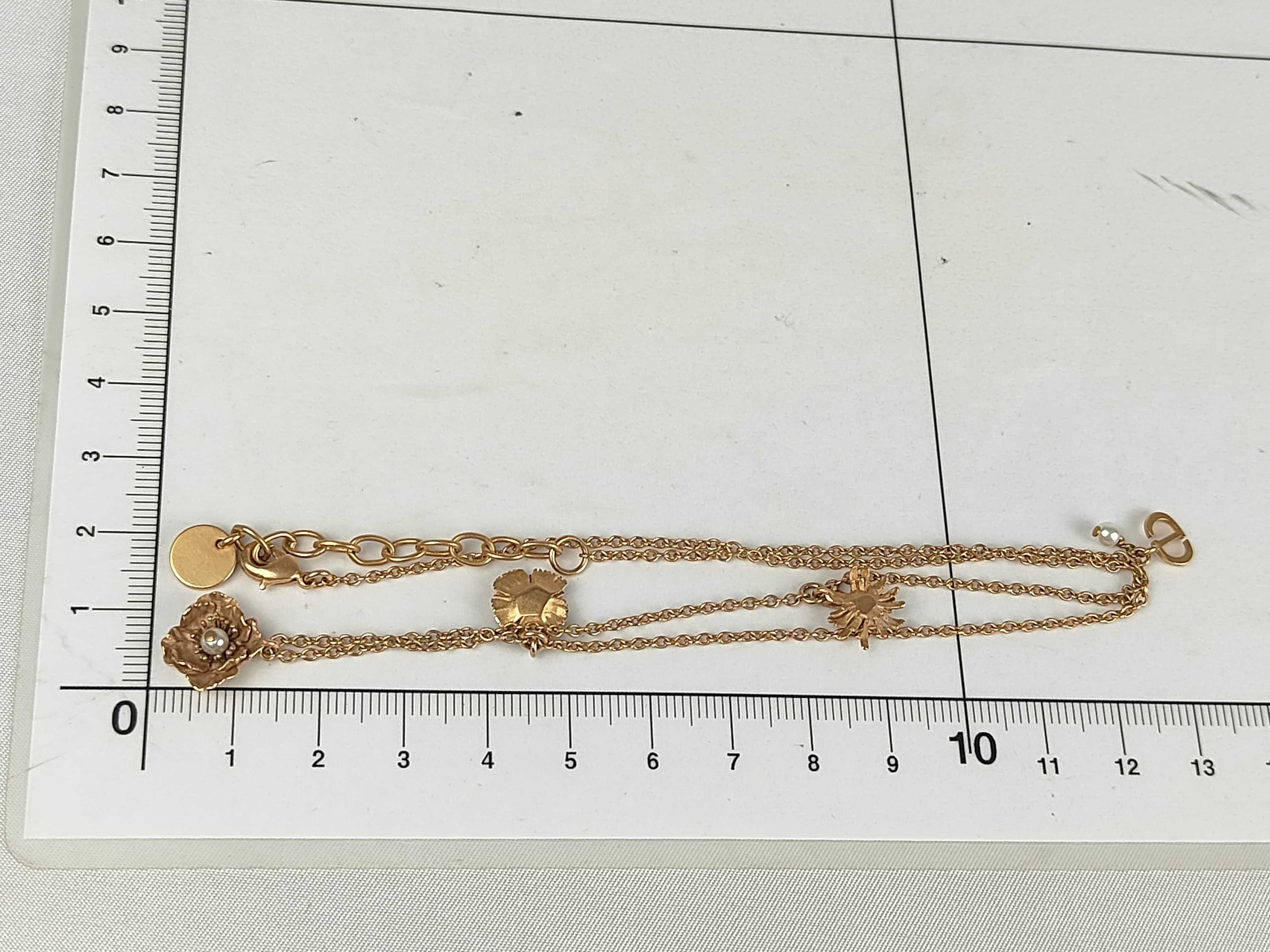 Flower Motif Pearl Necklace — view 13