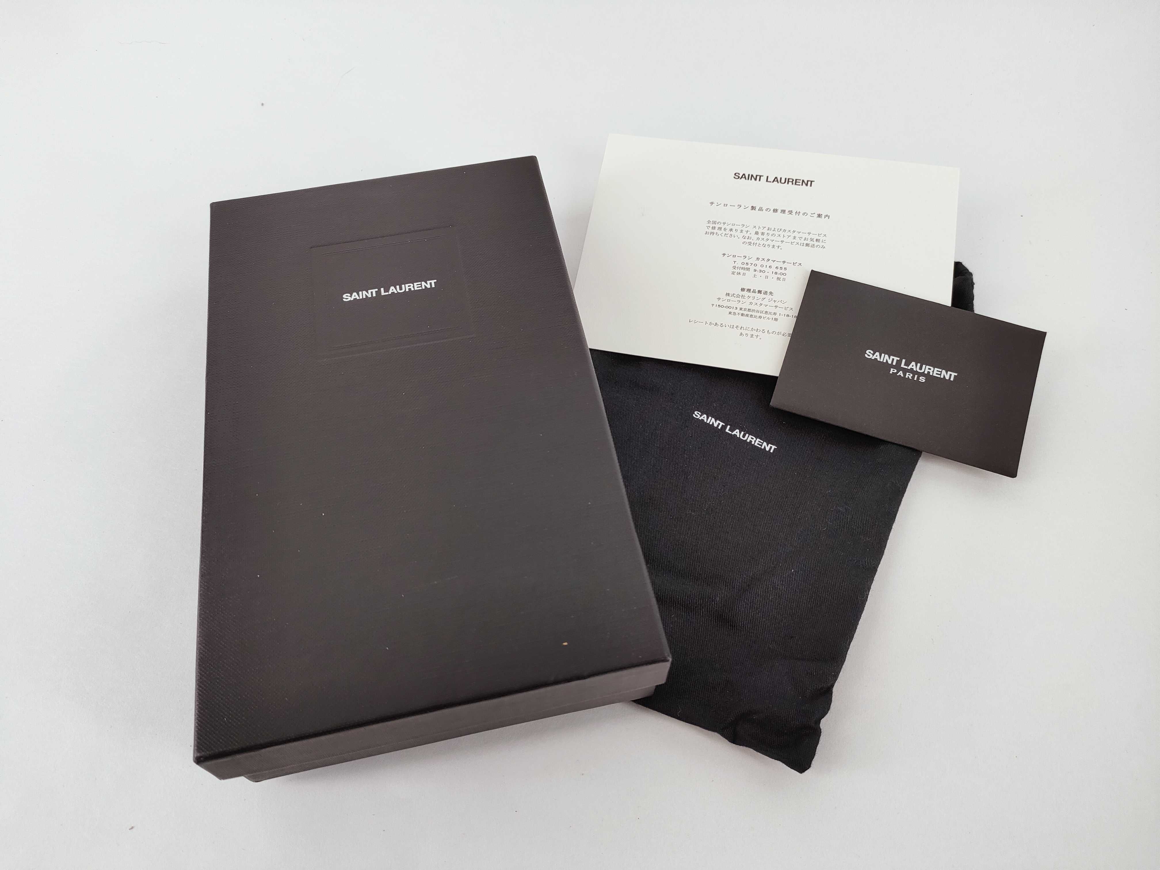 Caviar Skin Long Wallet, Black, with Box — view 15