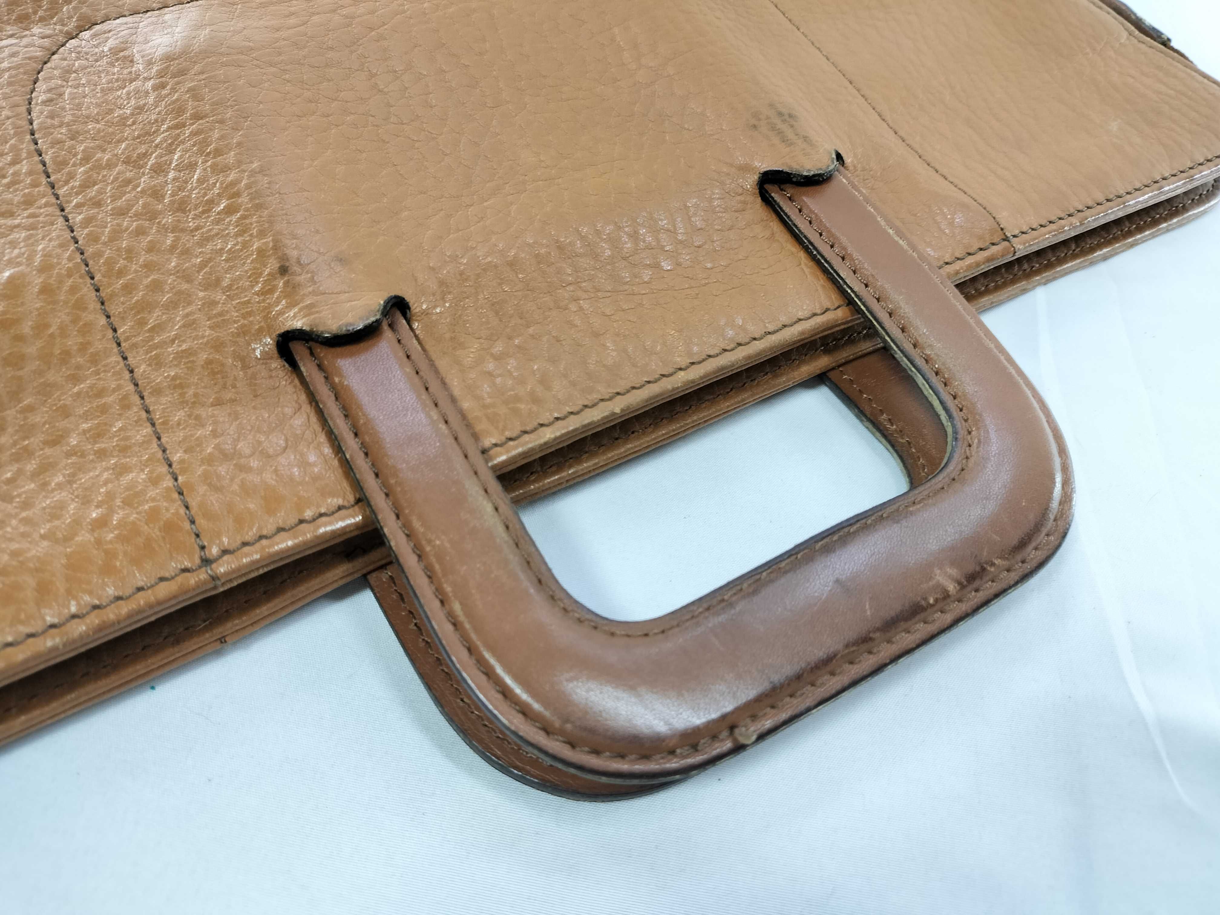 Leather Business Bag Handbag Business Bag — view 3