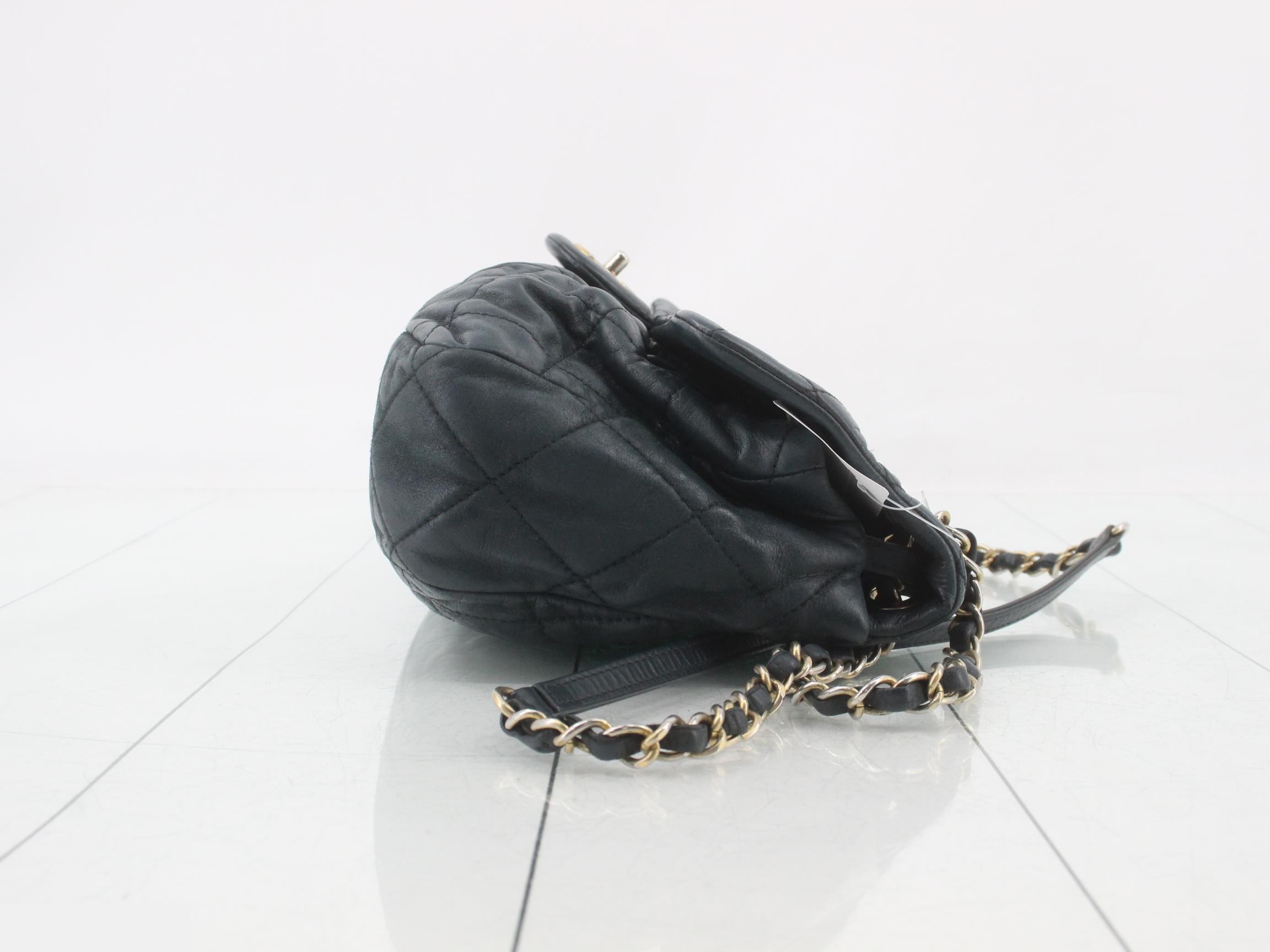 Matelassé Double Flap Chain Shoulder Bag — view 3