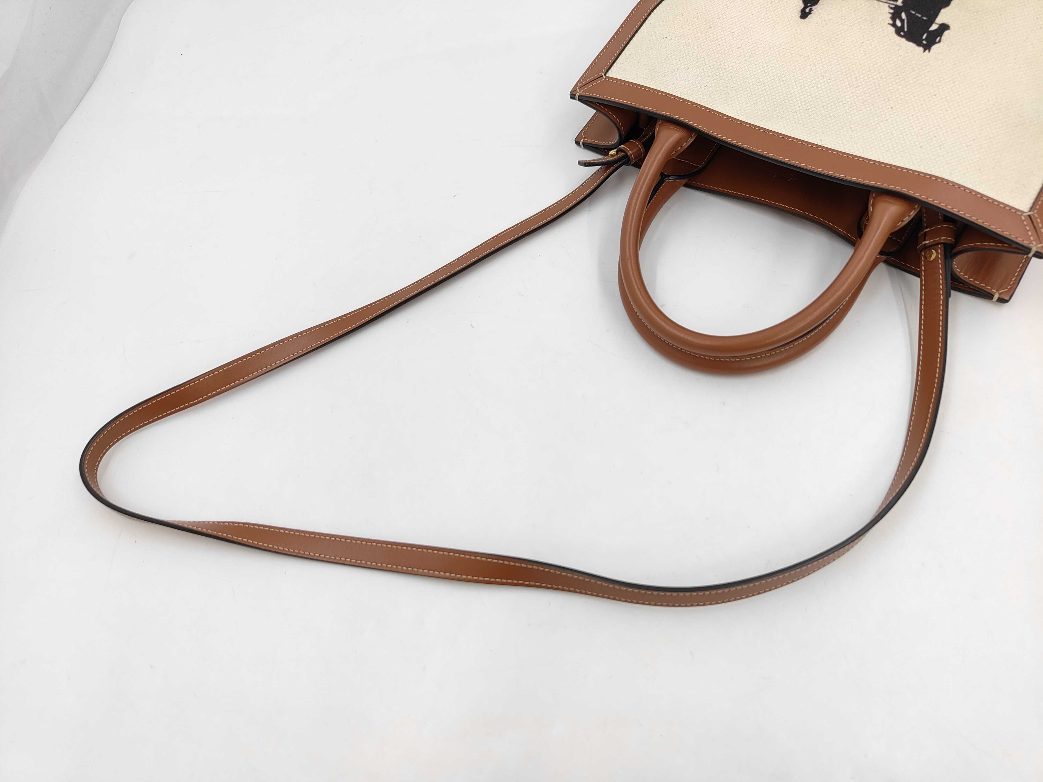 Triomphe Vertical Cabas 2-Way Tote Bag/Handbag — view 5