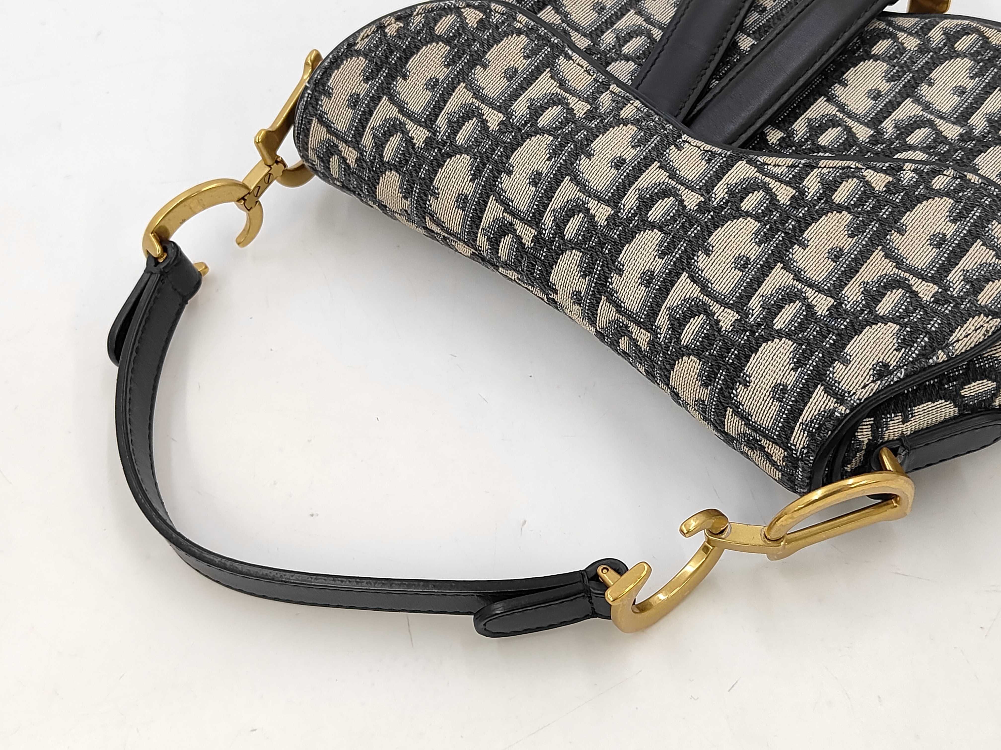Oblique Saddle Handbag — view 3