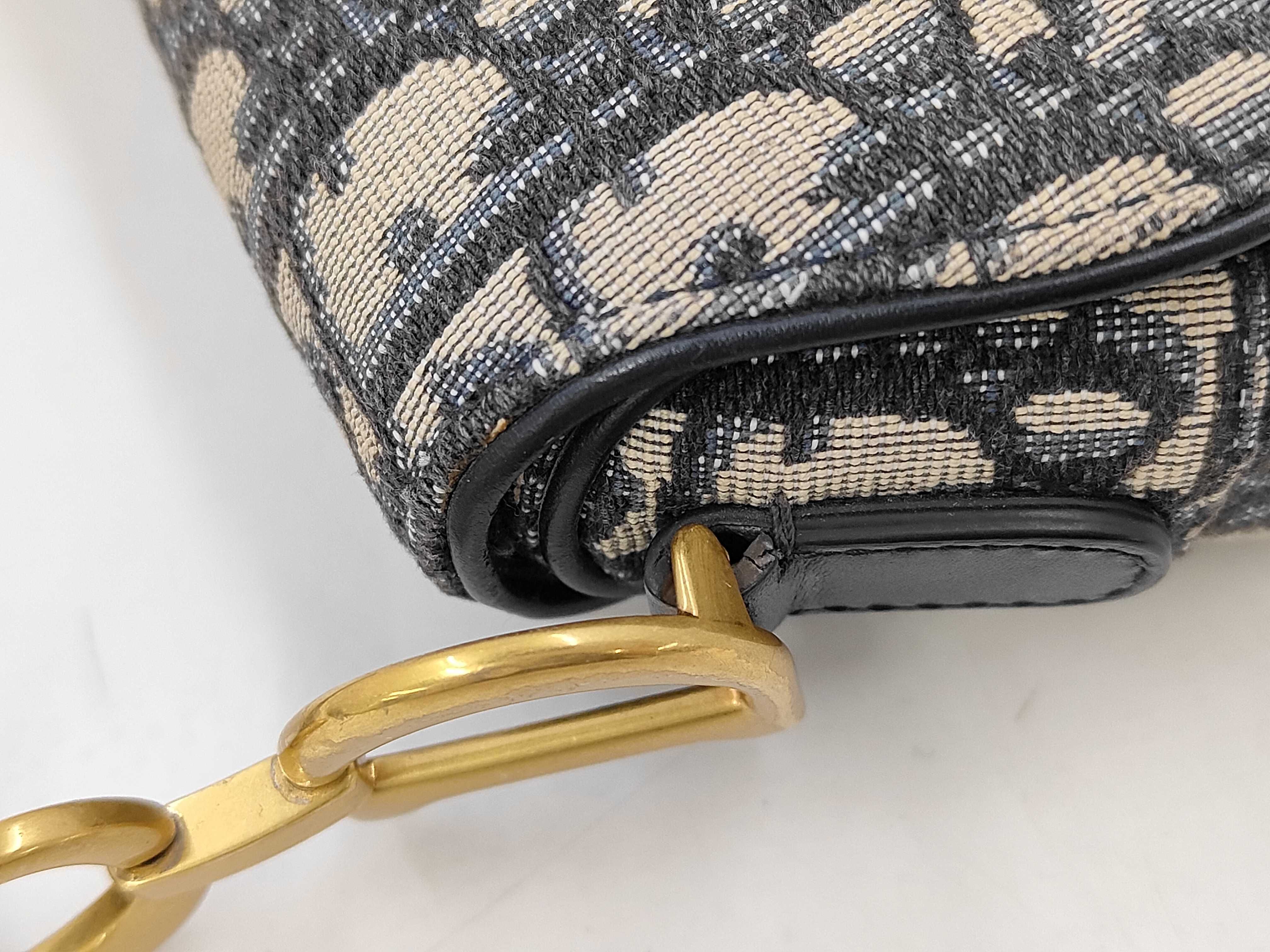 Oblique Saddle Handbag — view 4